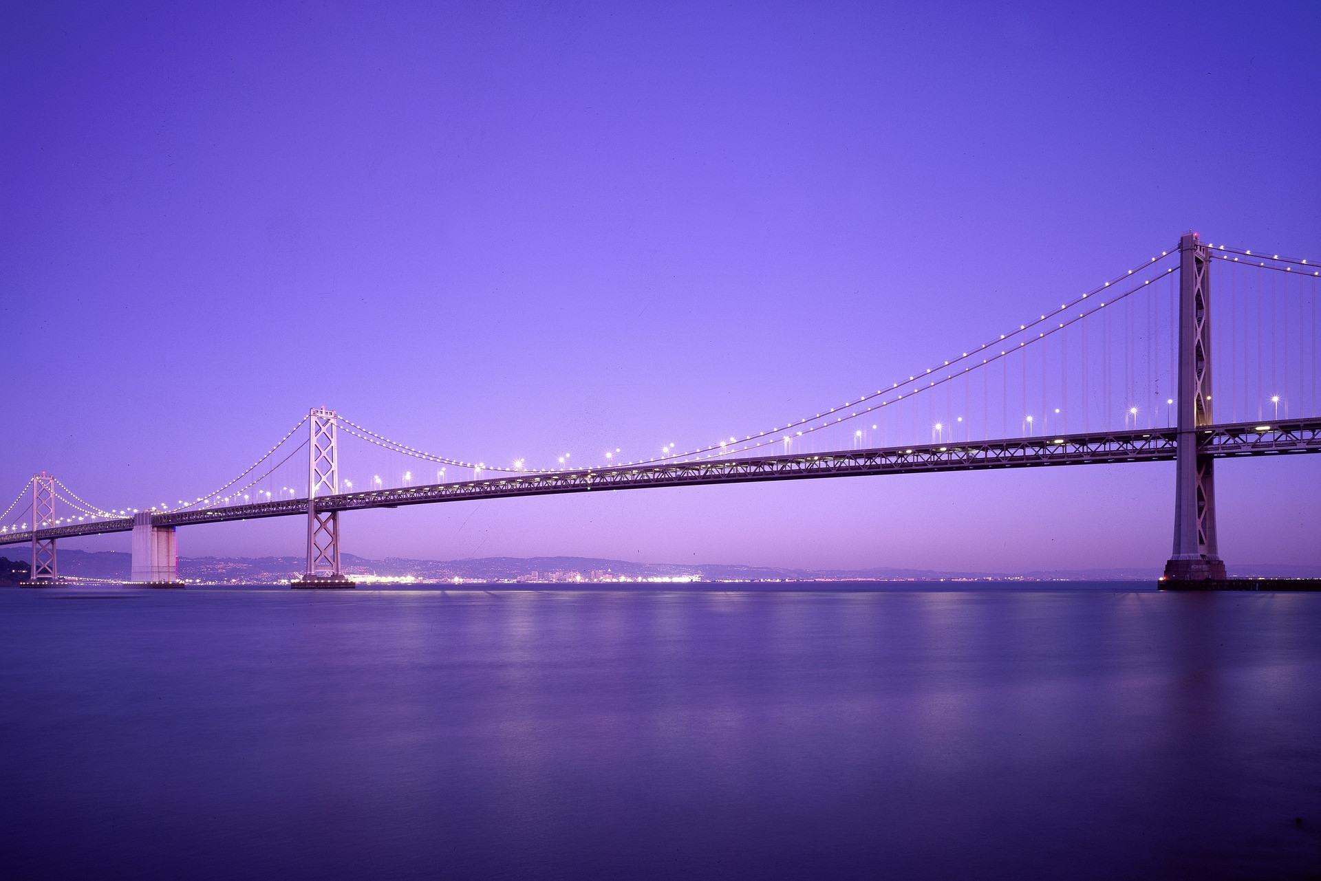 Oakland Bridge in San Francisco, Amerika