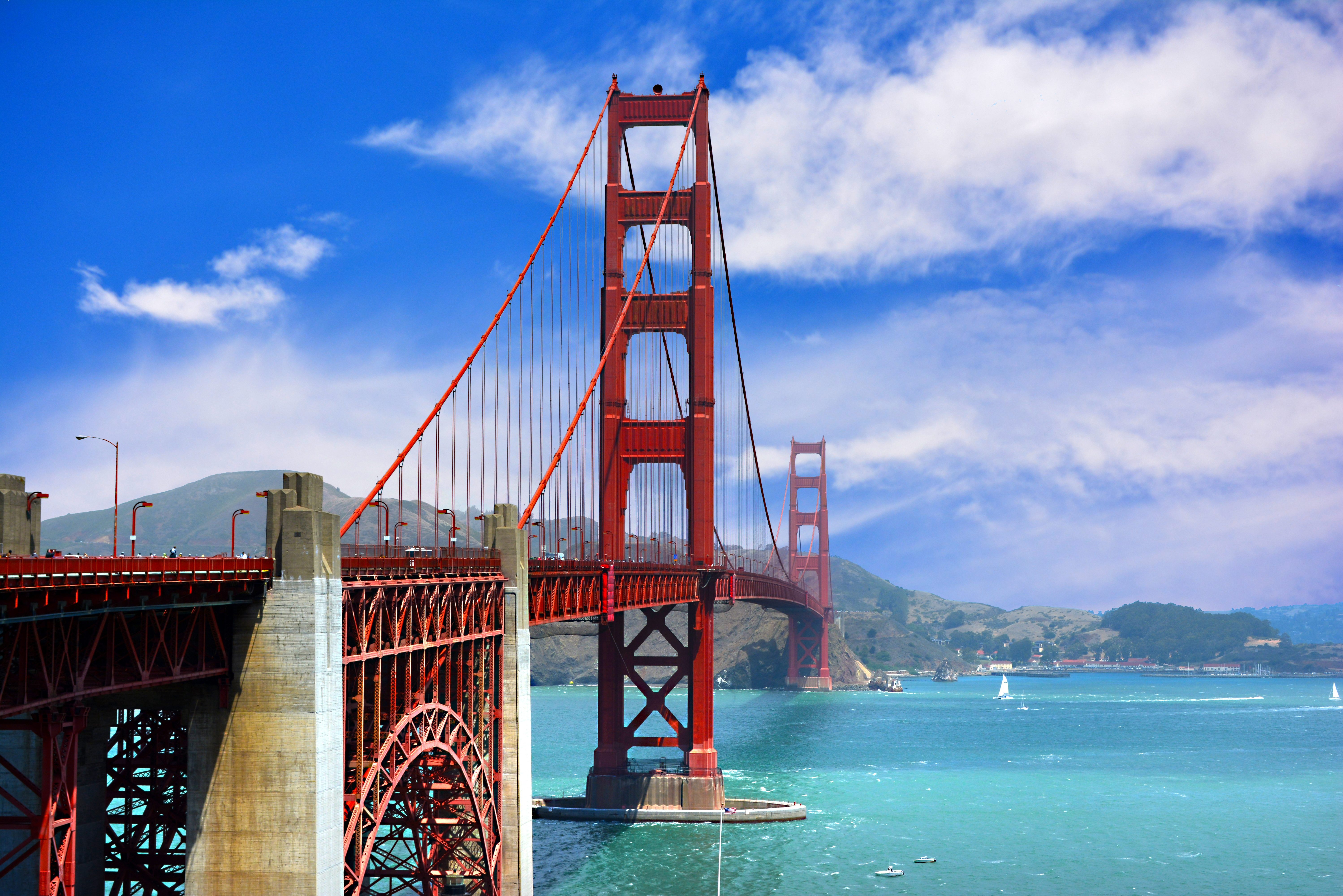 Golden Gate Bridge in San Francisco, Amerika