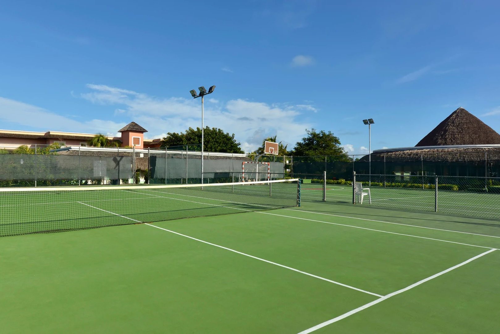 Tennisbanen van het Iberostar Selection Varadero in Cuba