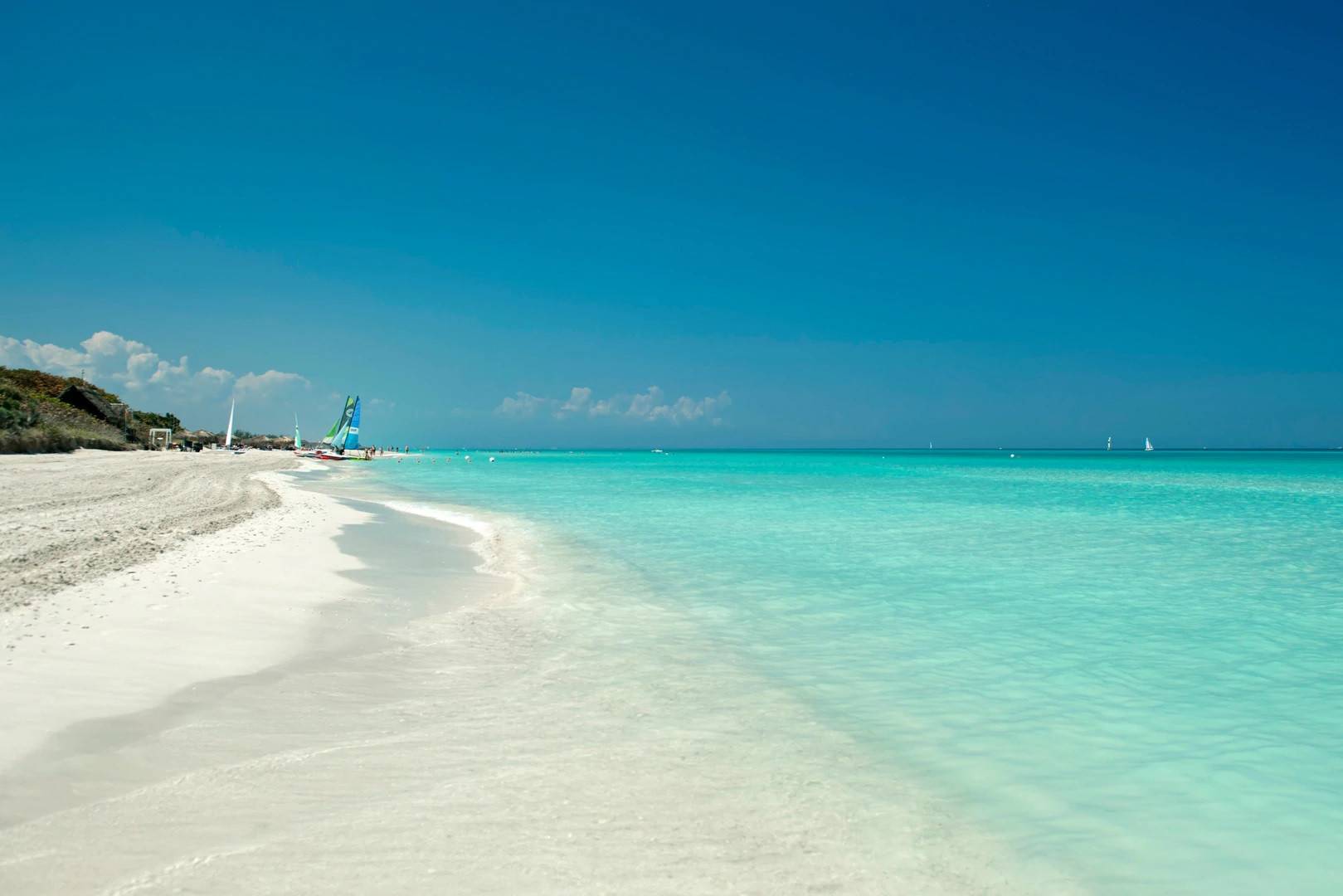 Het prachtige strand bij het Iberostar Selection Varadero in Cuba