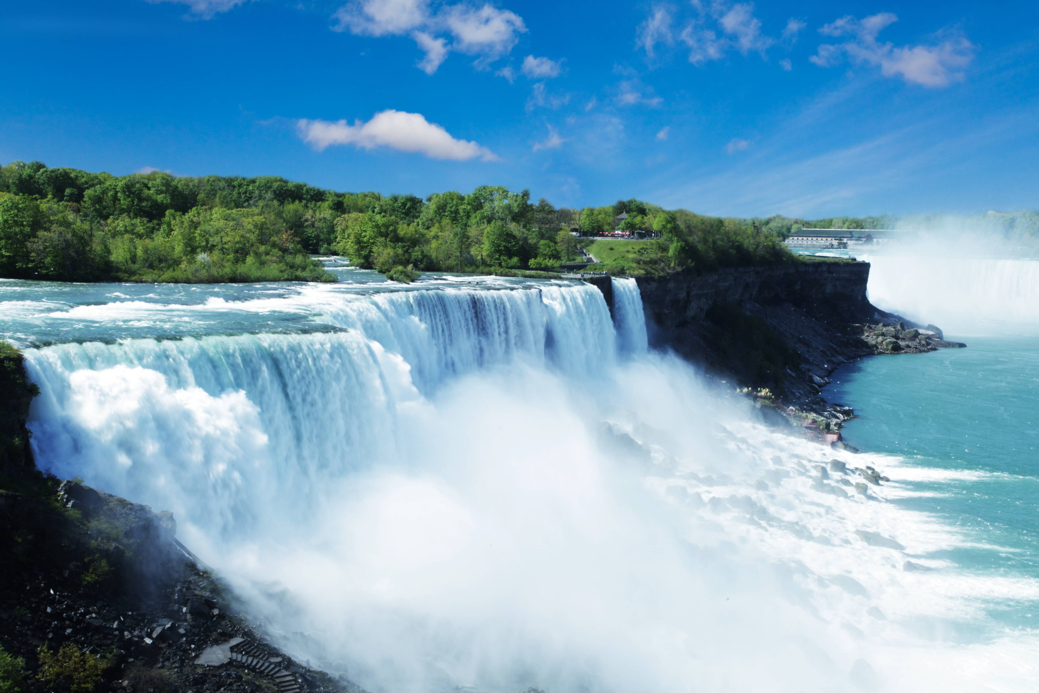 Maid of the Mist boottocht, Niagara Falls in Amerika