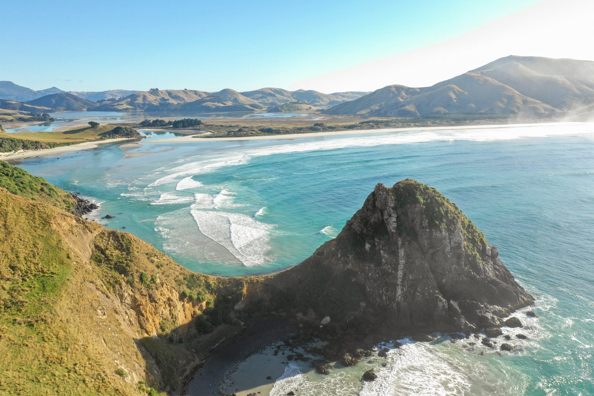 Otago peninsula Dunedin Nieuw Zeeland