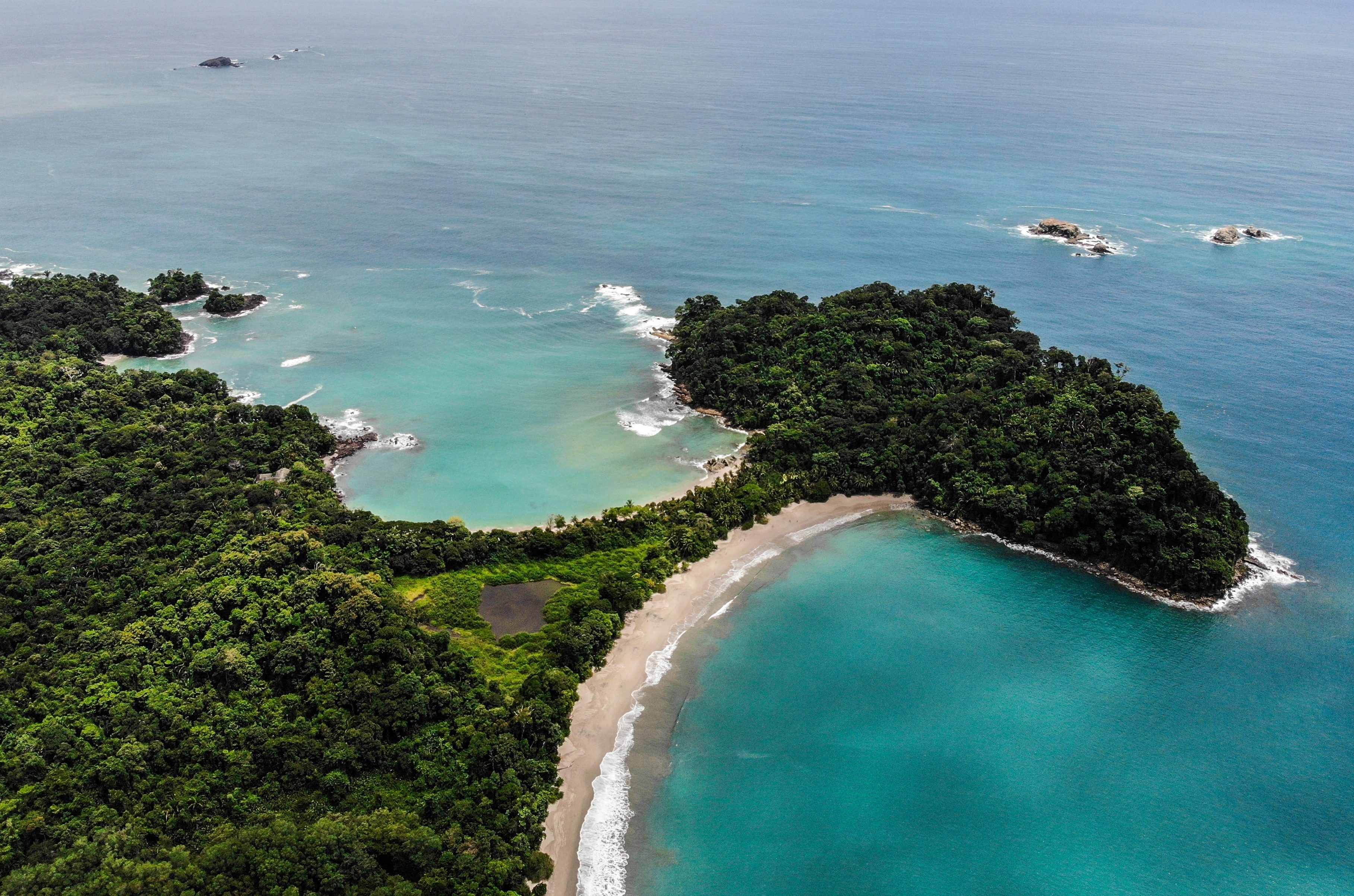 Landtong van Manuel Antonio, Costa Rica