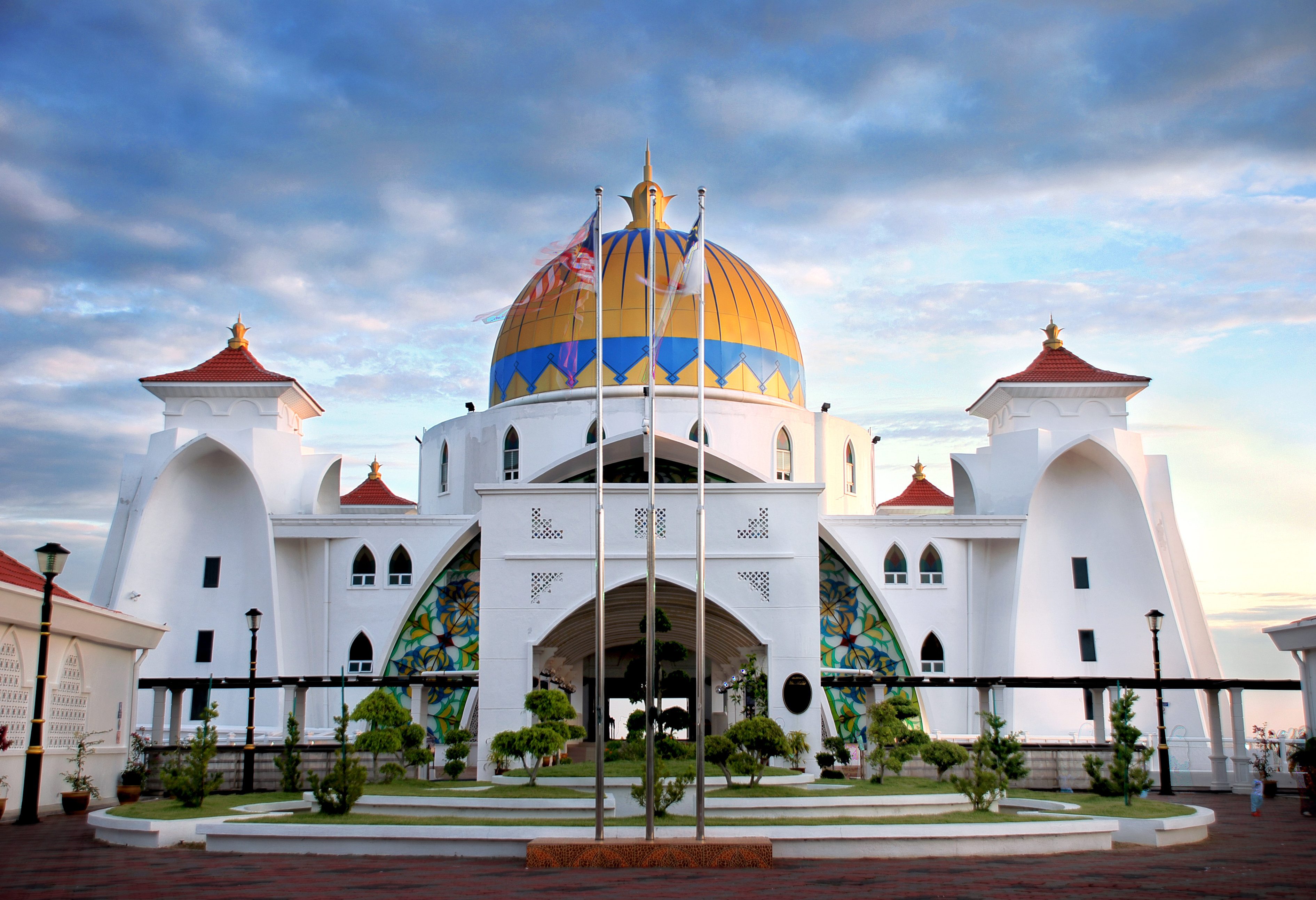 Maleisie-Malacca-Witte-moskee