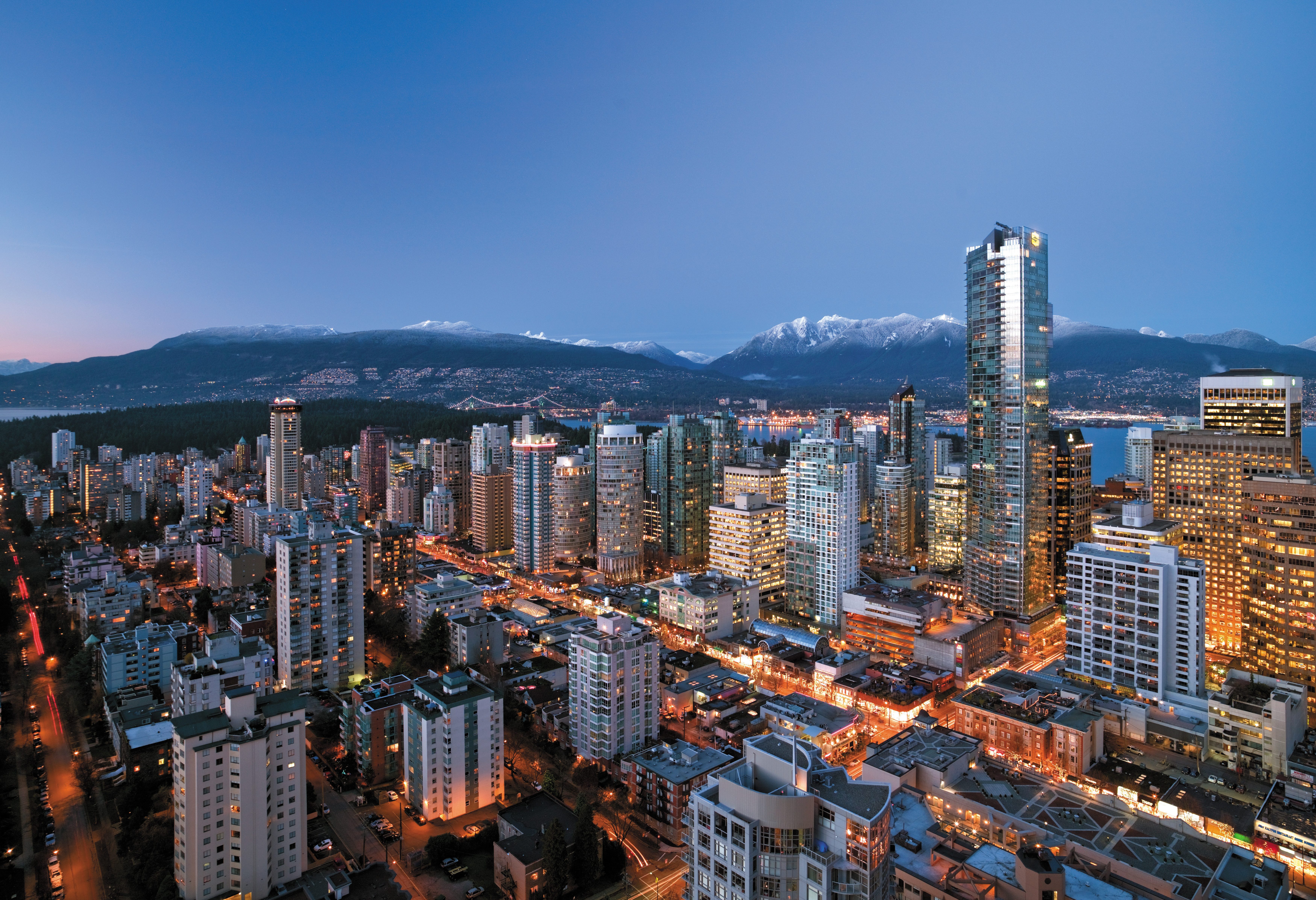 Vancouver skyline Canada