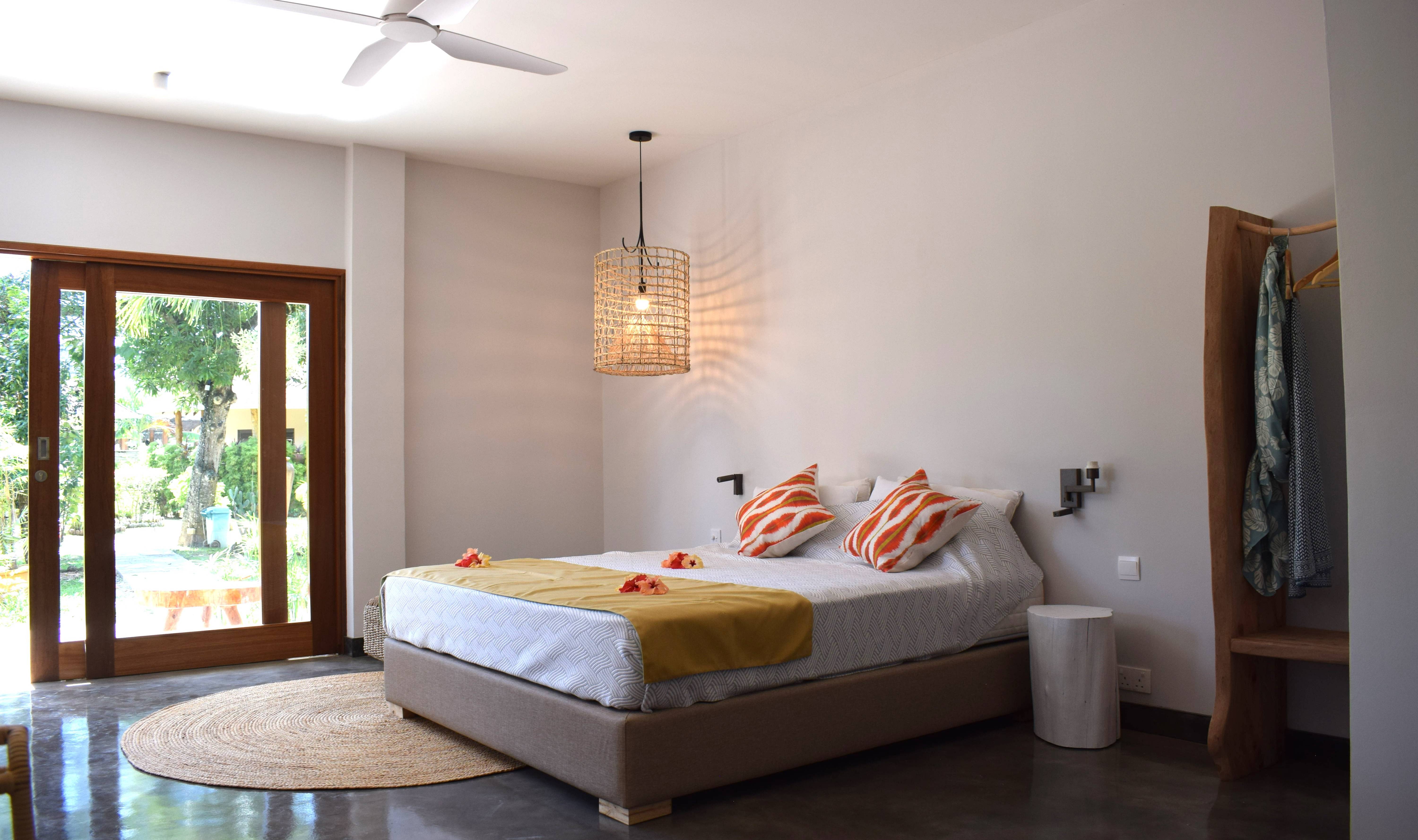 Family kamer van Les Lauriers op Praslin in de Seychellen