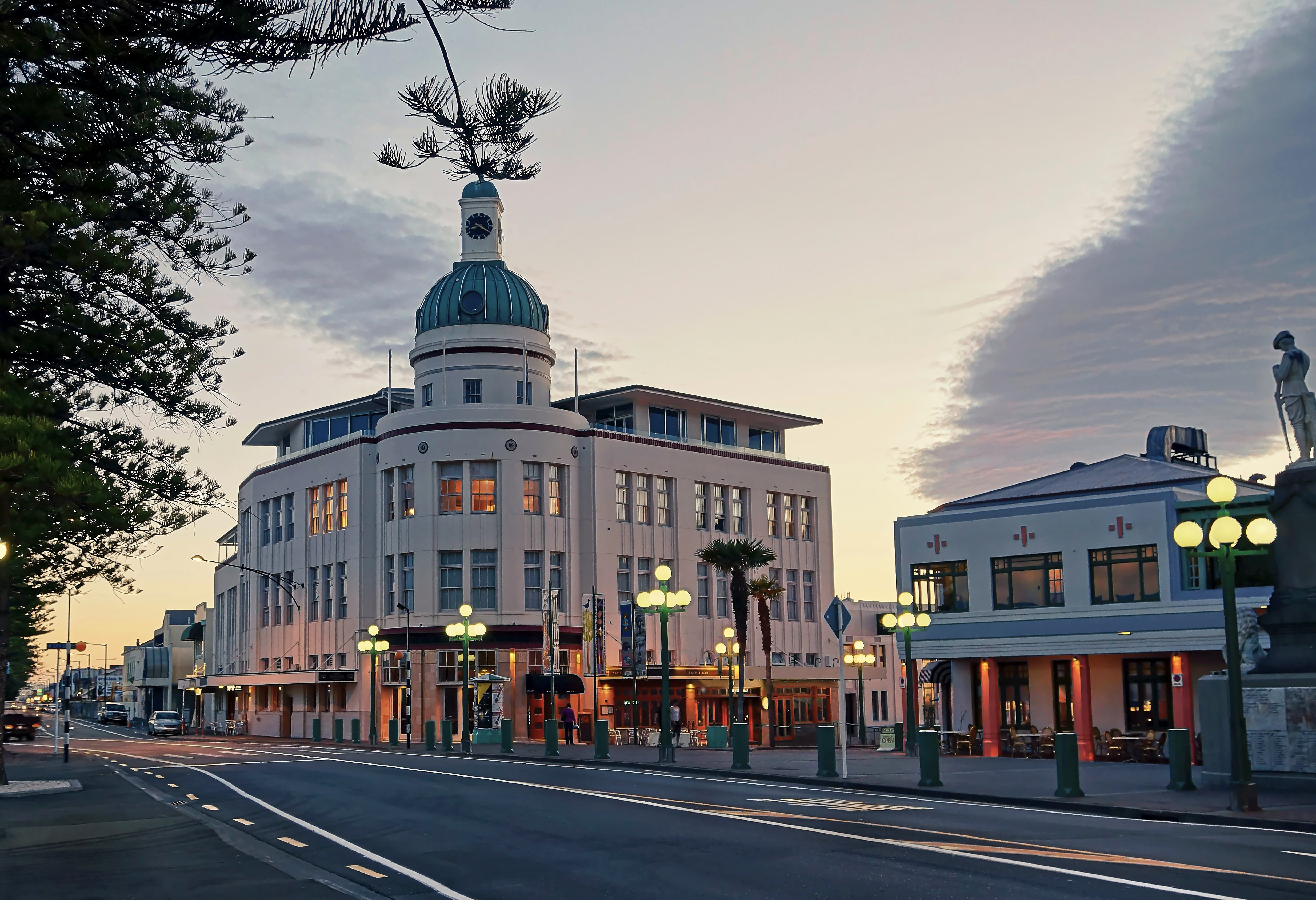 The Dome in Napier in Nieuw-Zeeland