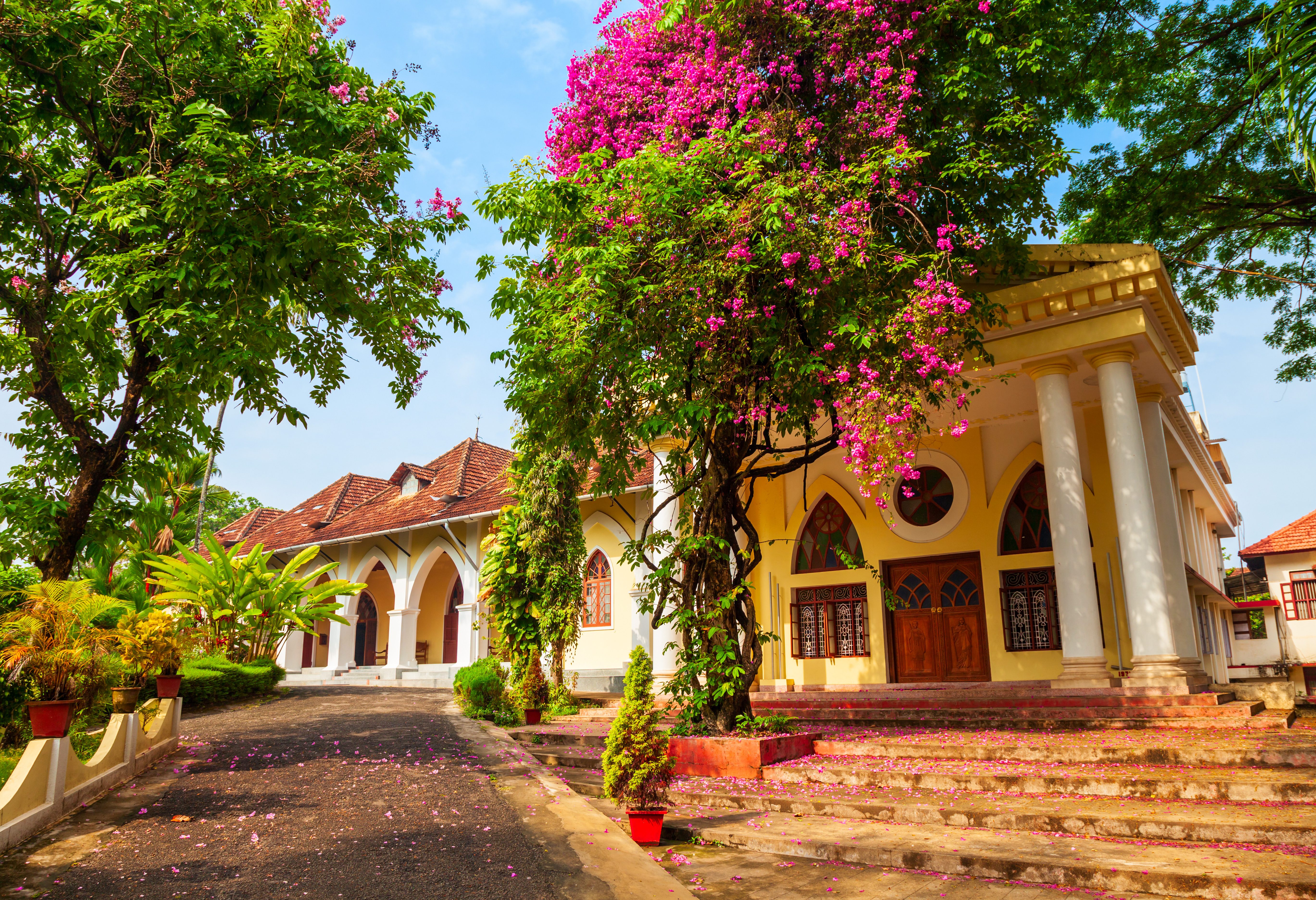 Indo-Portugees museum in Cochin in Kerala India