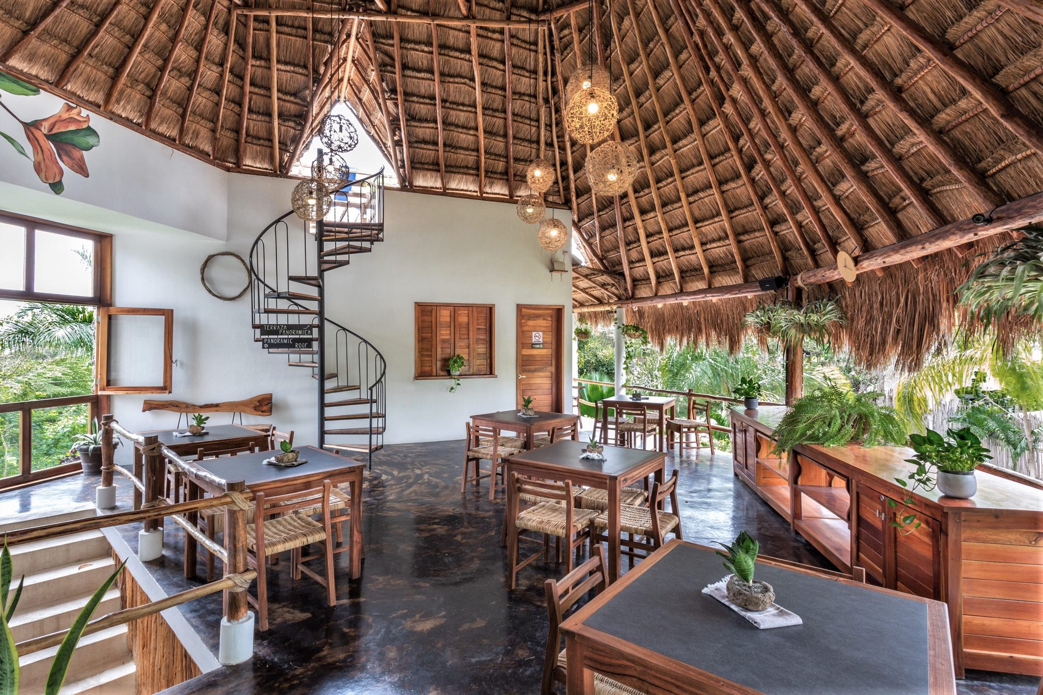 Restaurant van Aires Bacalar in Mexico