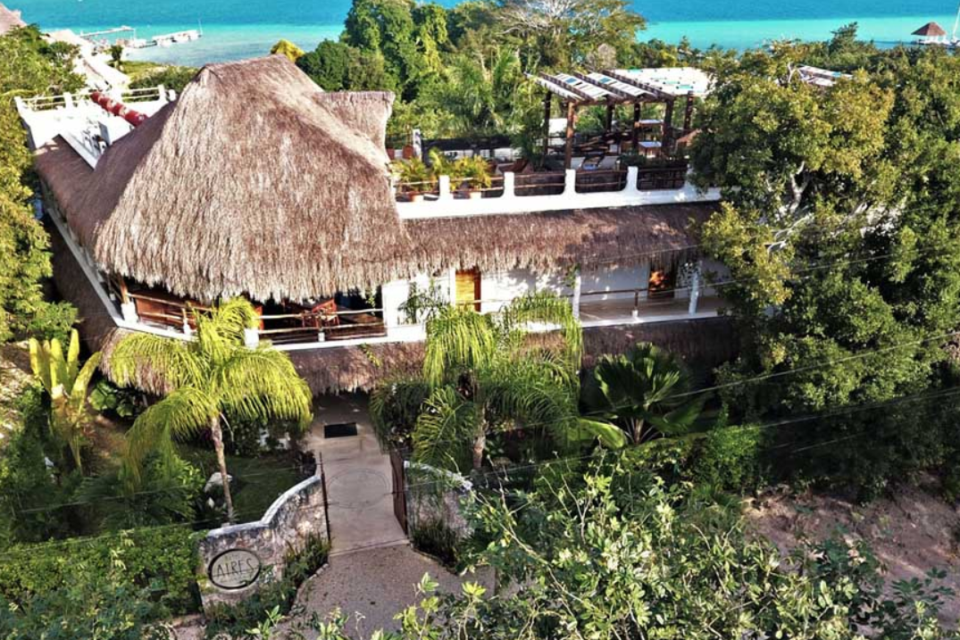 Overzichtsfoto van Aires Bacalar in Mexico