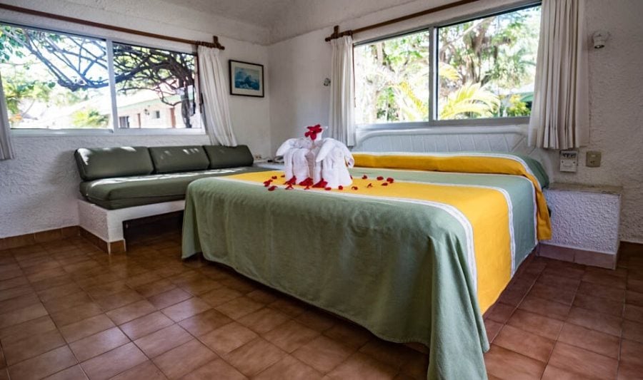 Bungalowkamer van Akumal Caribe in Mexico