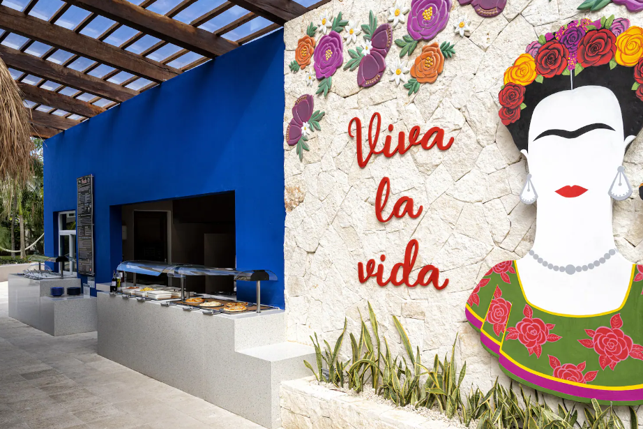 Restaurant van Viva Wyndham Azteca in Playa del Carmen