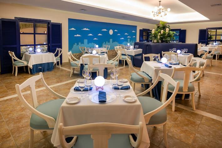 Restaurant van Viva Wyndham Azteca in Playa del Carmen