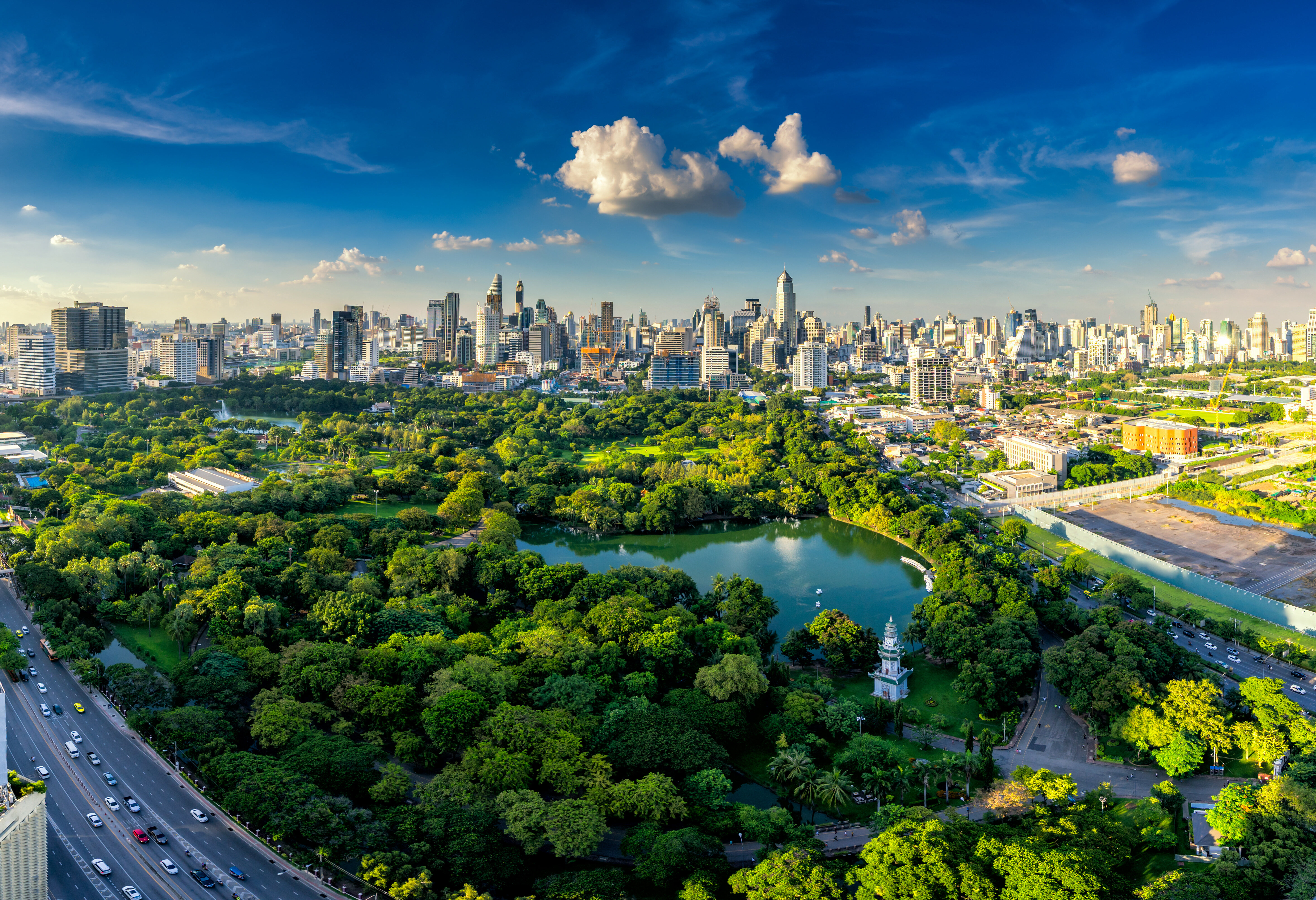 Lumpini Park in Bangkok