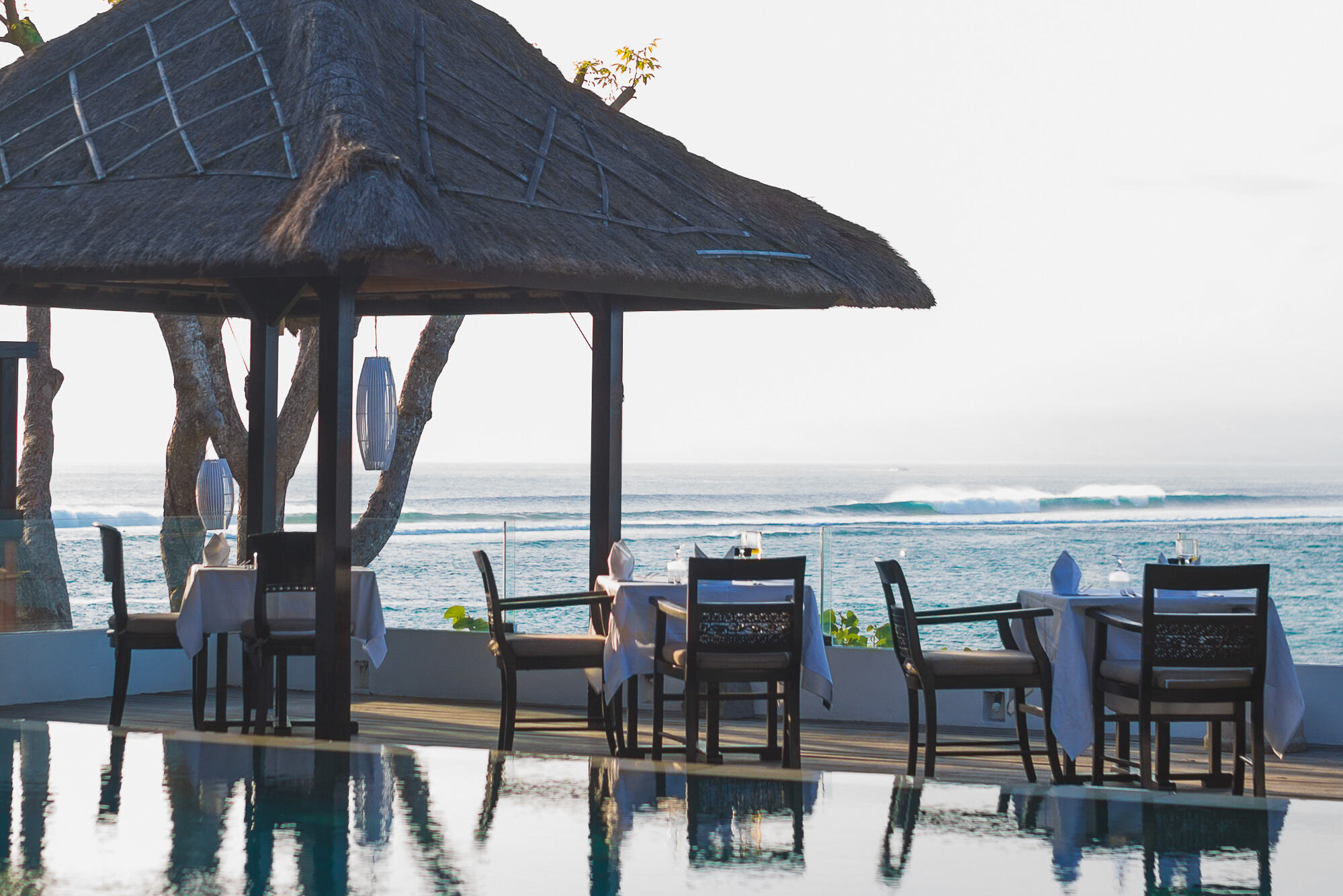 Indonesië-Bali-Nusa-Lembongan-Batu-Karang-Muntigs-Restaurant-Oceanviewdining