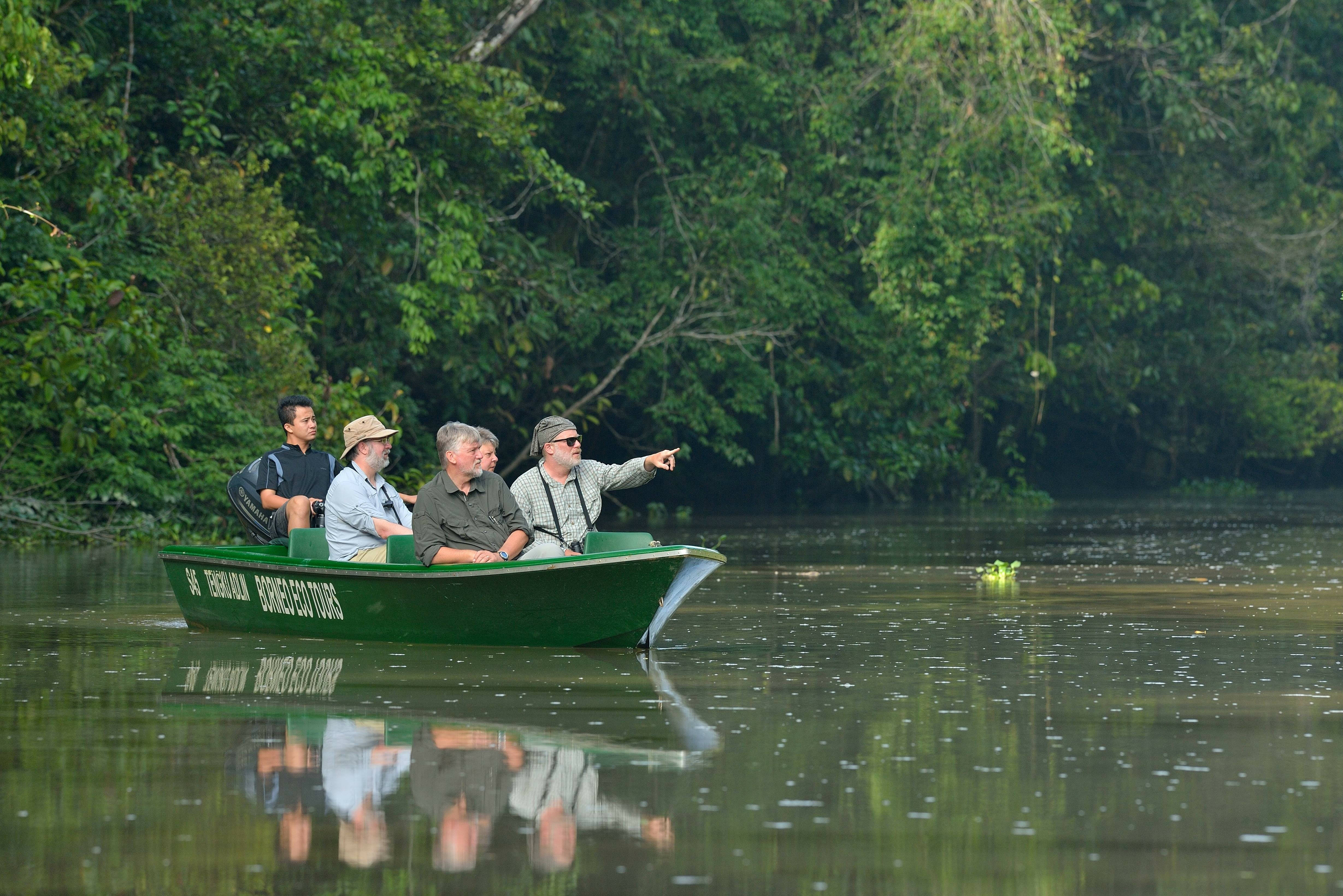 Boottocht op de Kinabatangan River in Sabah