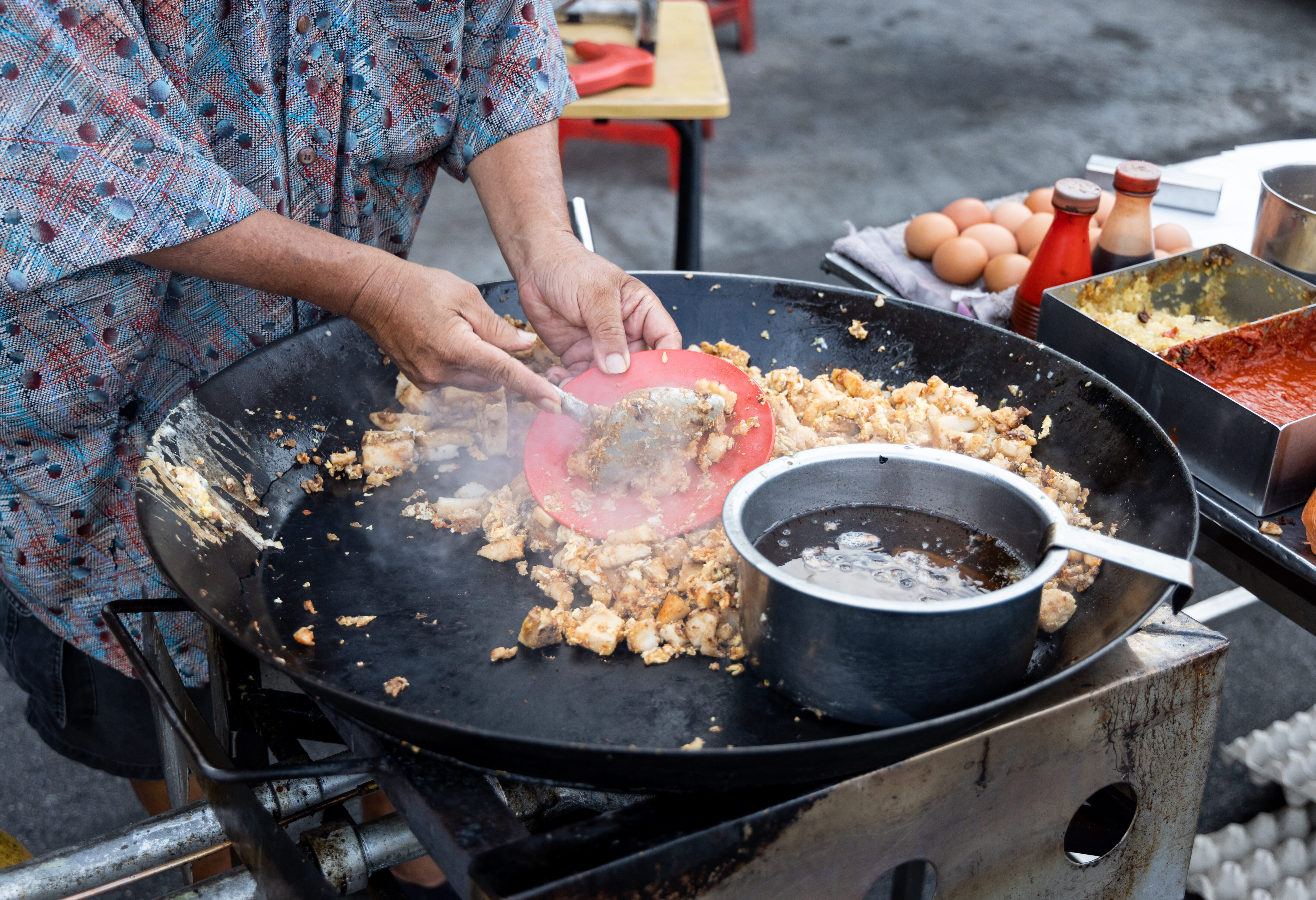 Streetfood in Kuala Lumpur