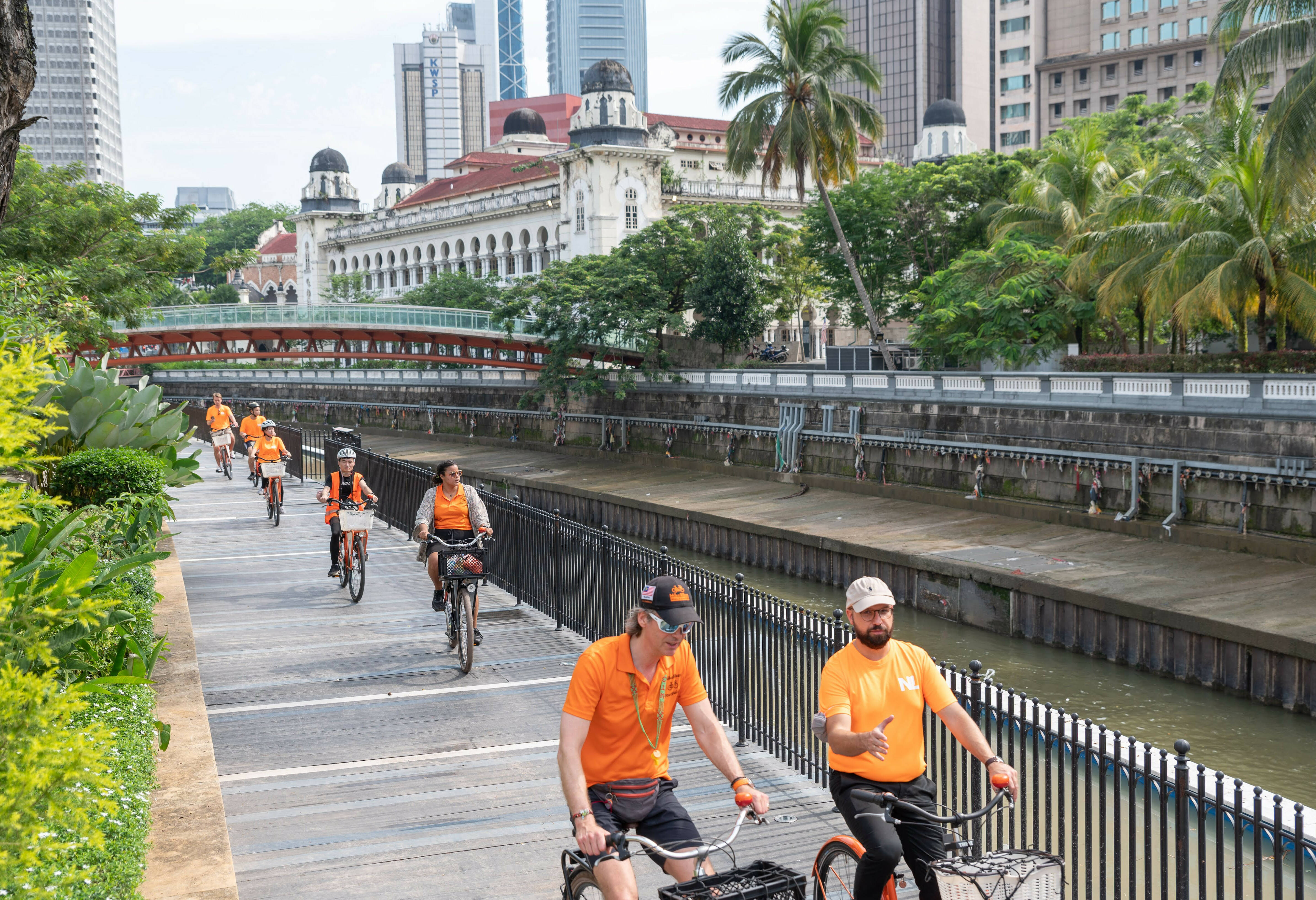 Fietsen in Kuala Lumpur