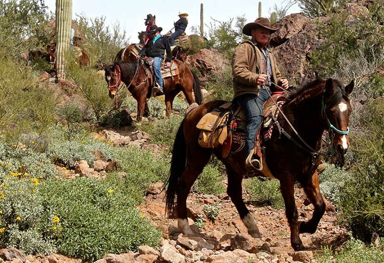 Amerika Arizona White Stallion Ranch Paardrijden