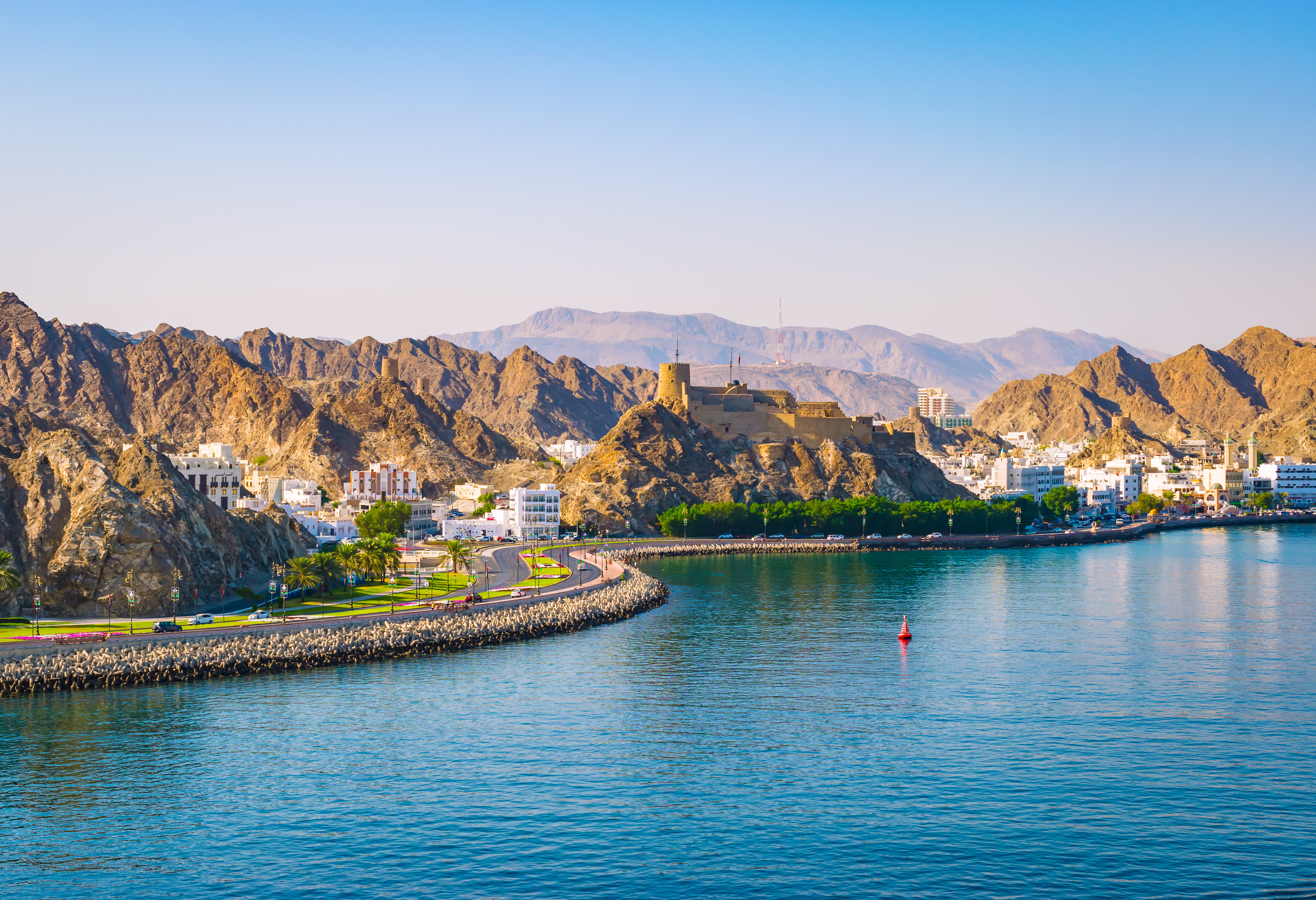 Kuststrook bij Muscat