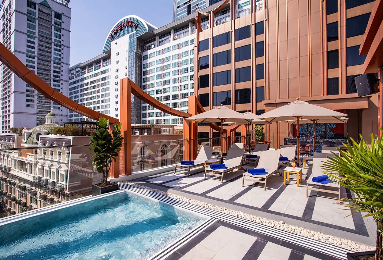 Thailand Bangkok Samala Hotel Zwembad