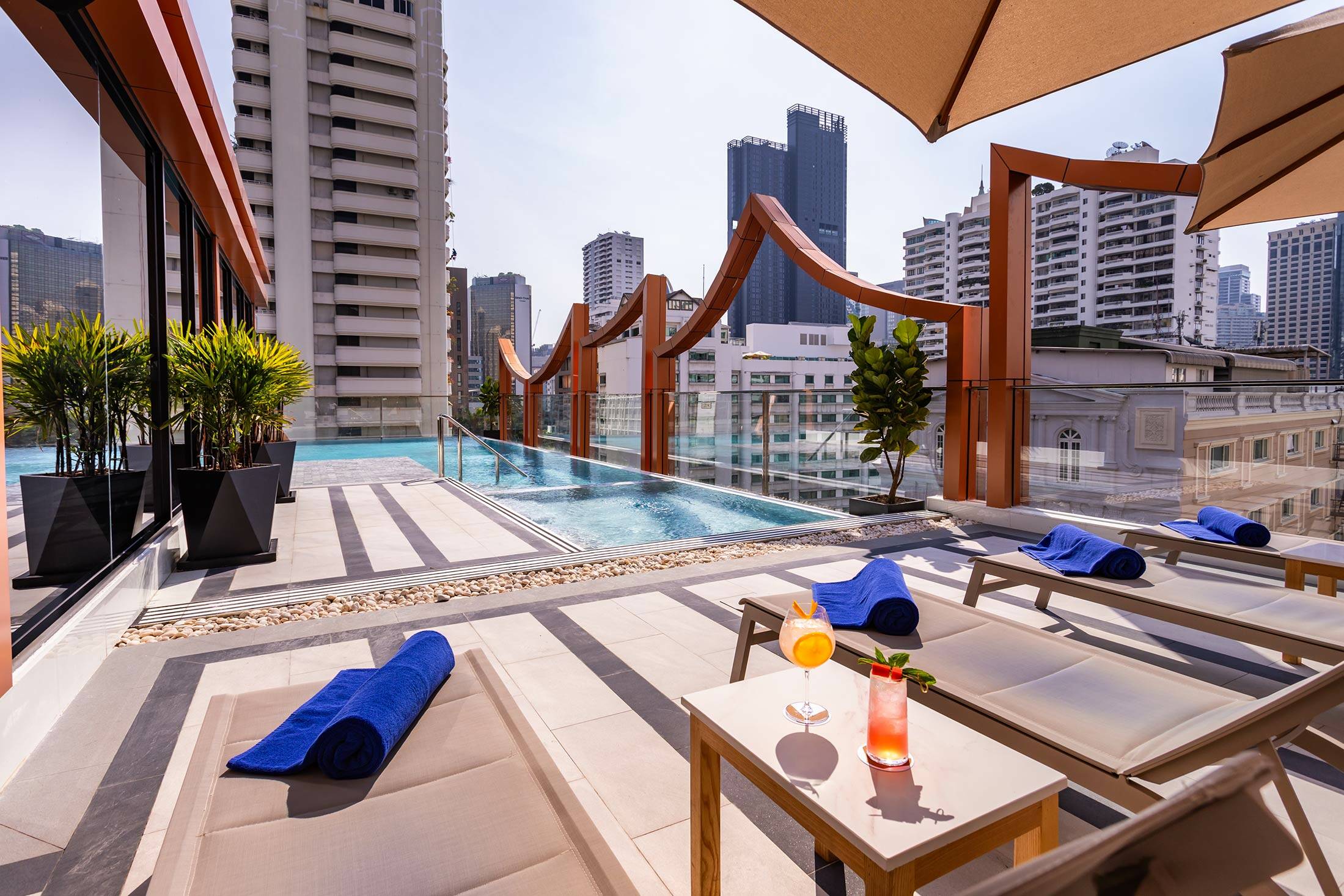 Thailand Bangkok Samala Hotel Zwembad