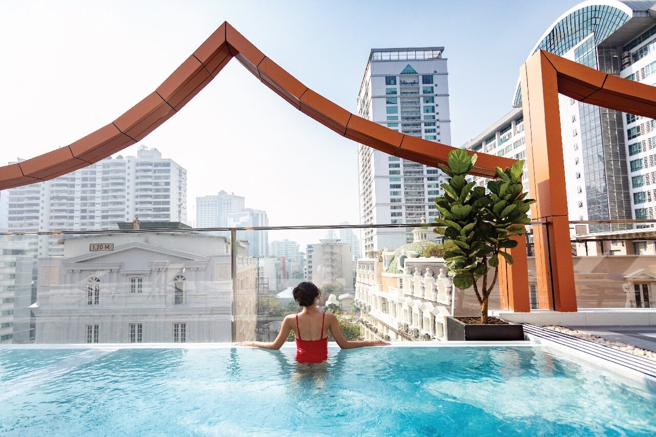 Thailand Bangkok Samala Hotel Zwembad