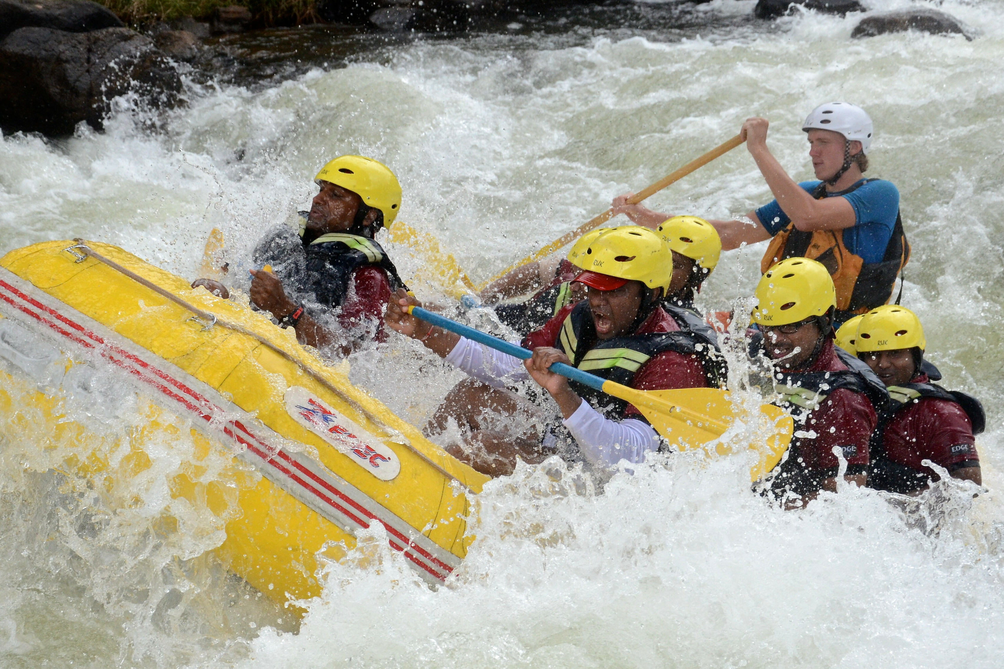 Raften in Kitugala Sri Lanka