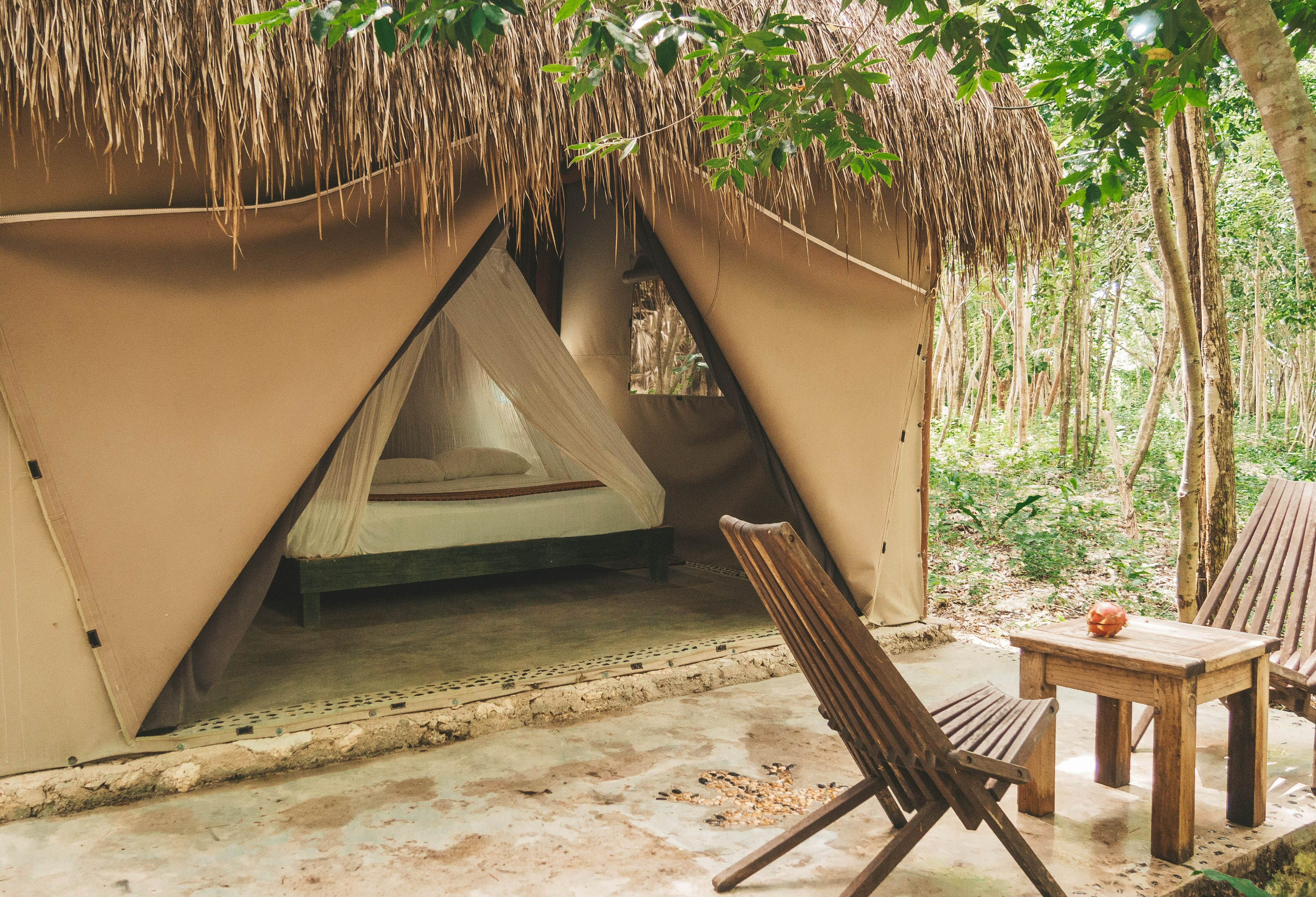 Mexico Akumal Natura Glamping King Tent