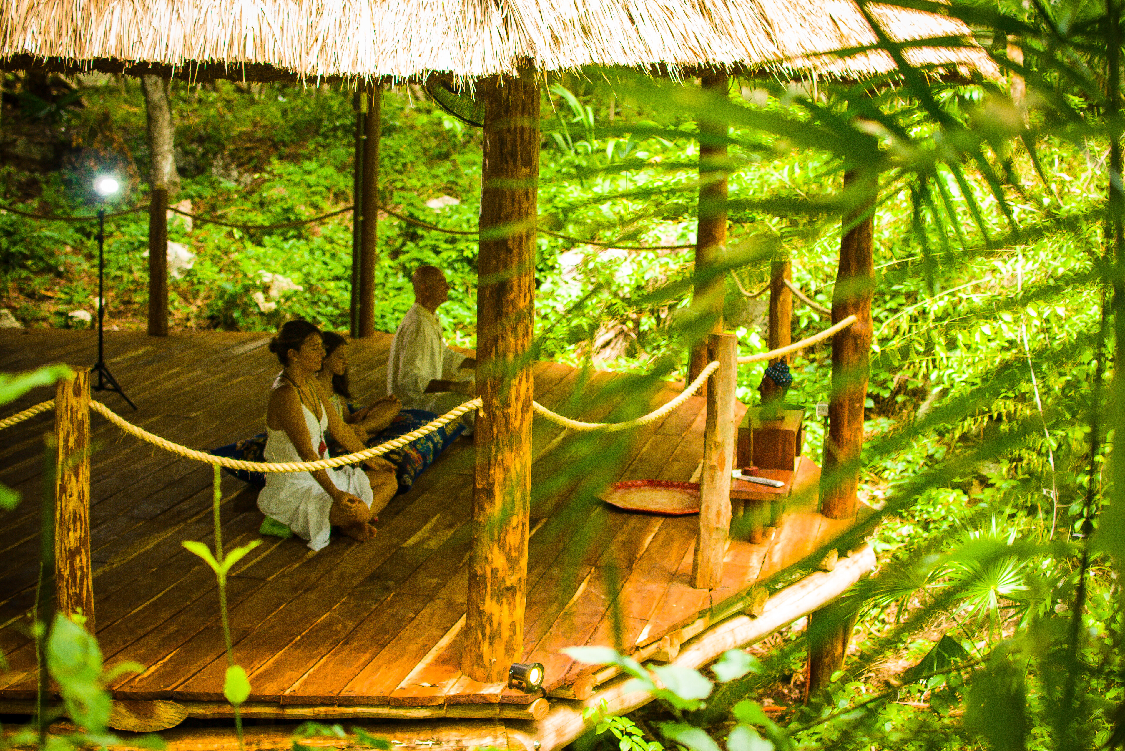 Mexico Akumal Natura Glamping Yoga