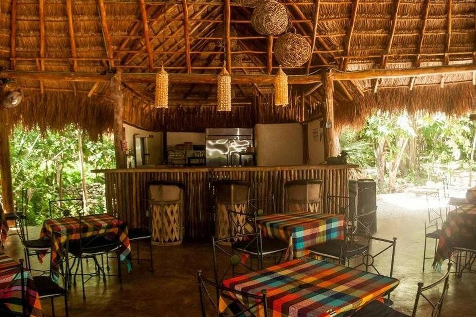 Mexico Akumal Natura Glamping Restaurant