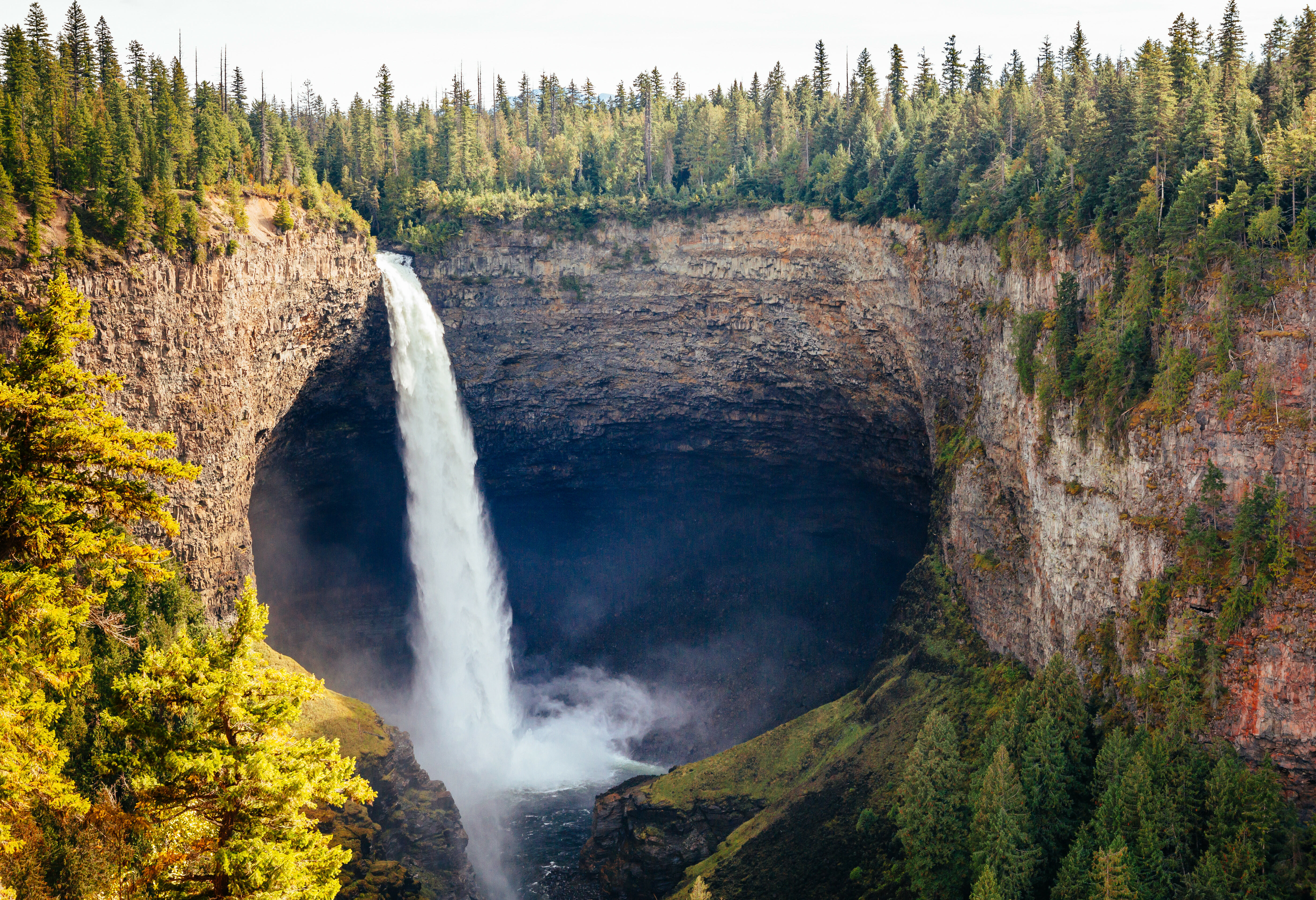 Helmcken Falls bij Wells Gray
