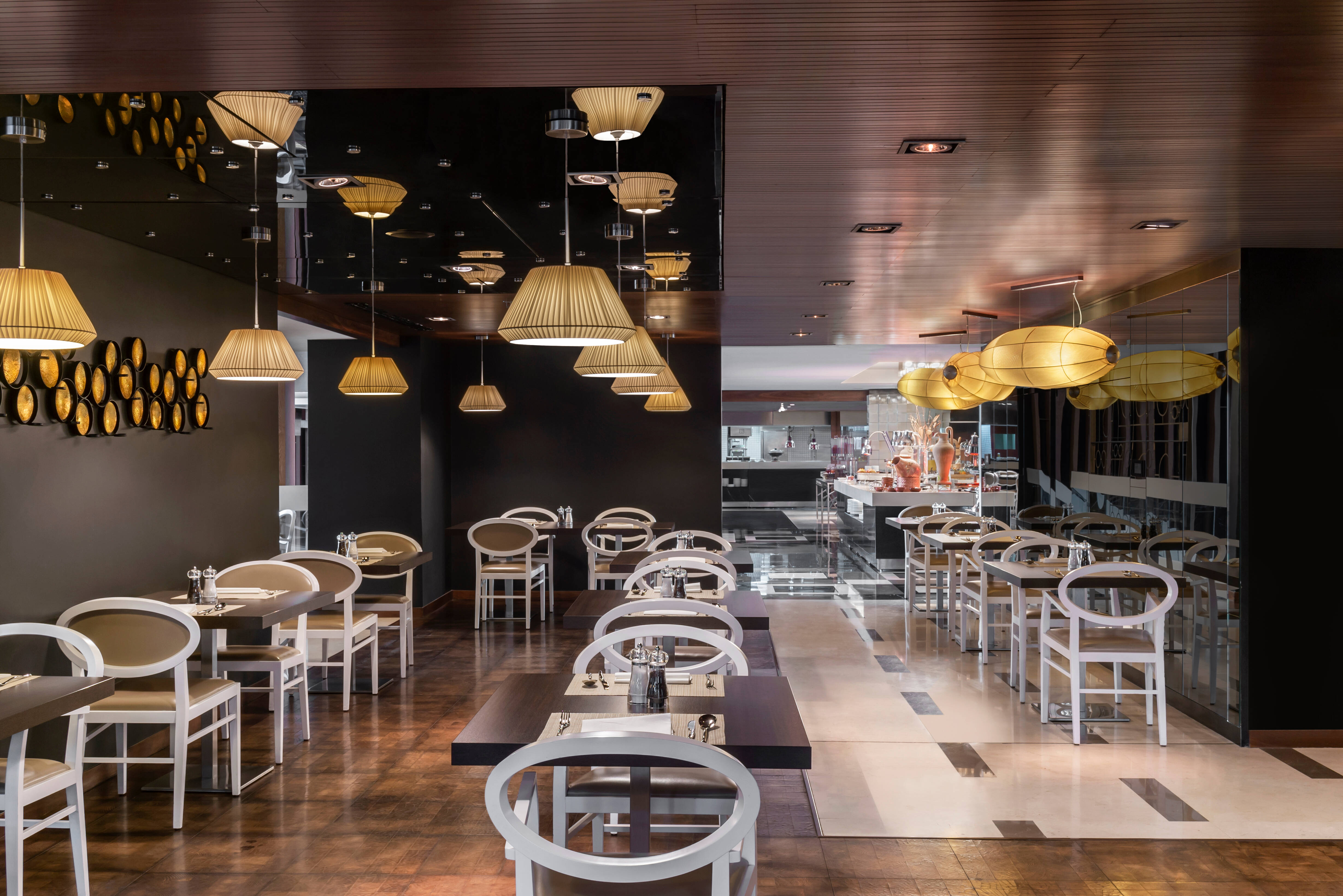 Mushaireb Restaurant in het Four Points by Sheraton in Doha in Qatar