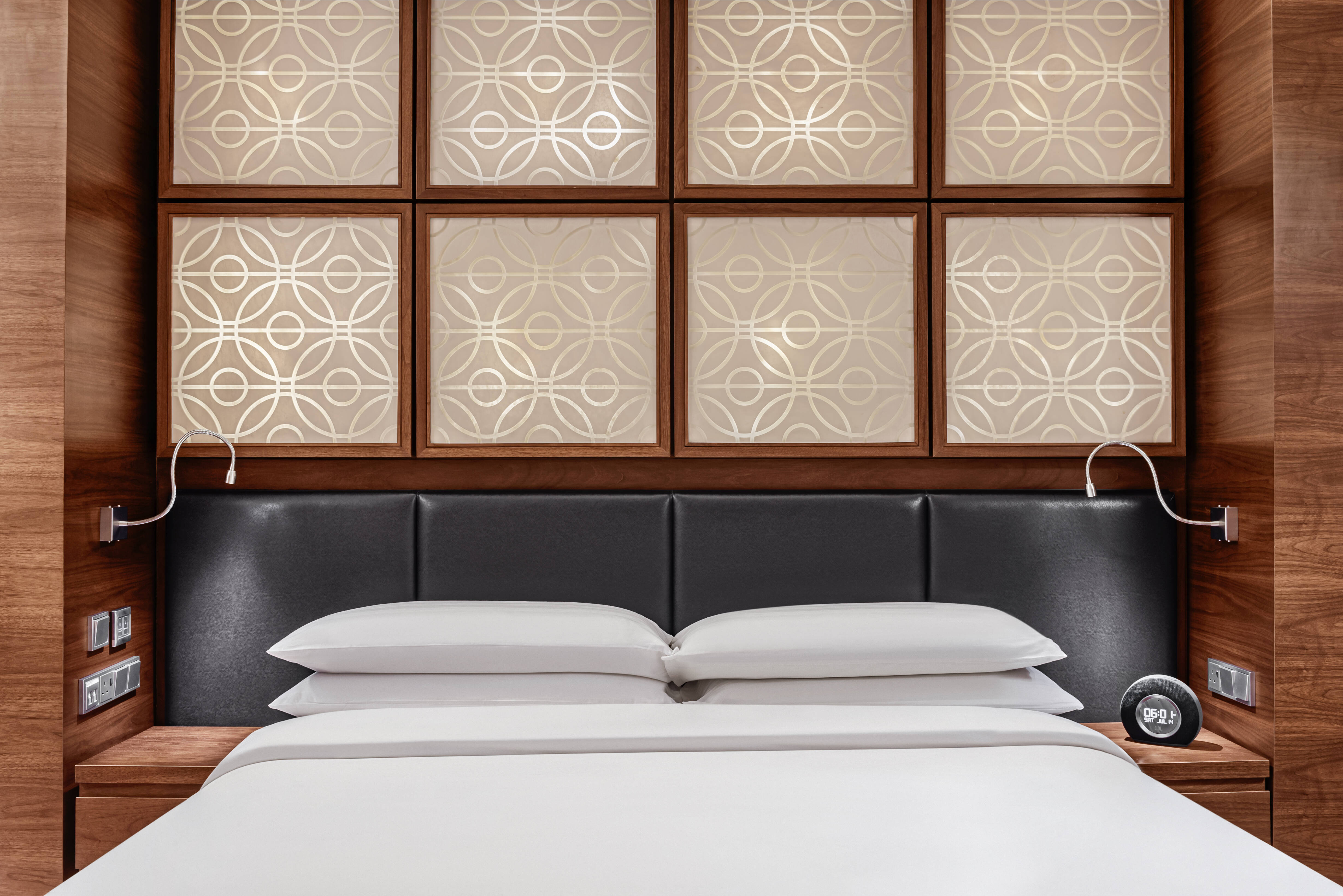 Kamer detail van het Four Points by Sheraton in Doha in Qatar