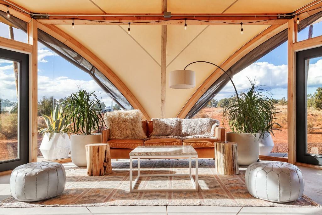 amerika grand canyon under canvas lounge