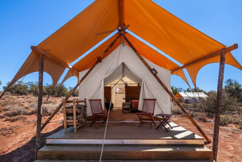 amerika grand canyon under canvas tent