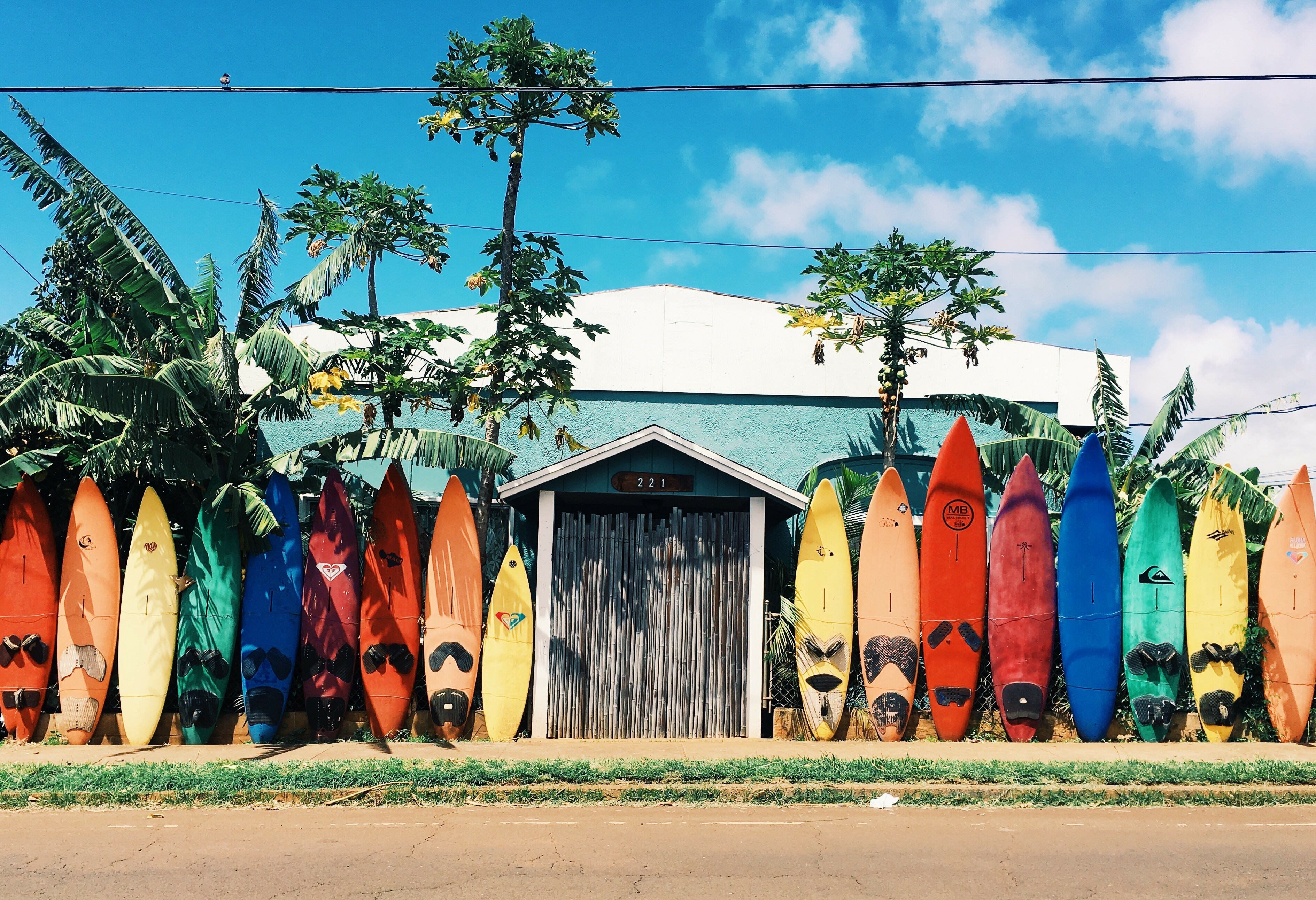 Amerika Maui Hawaii Surfplanken