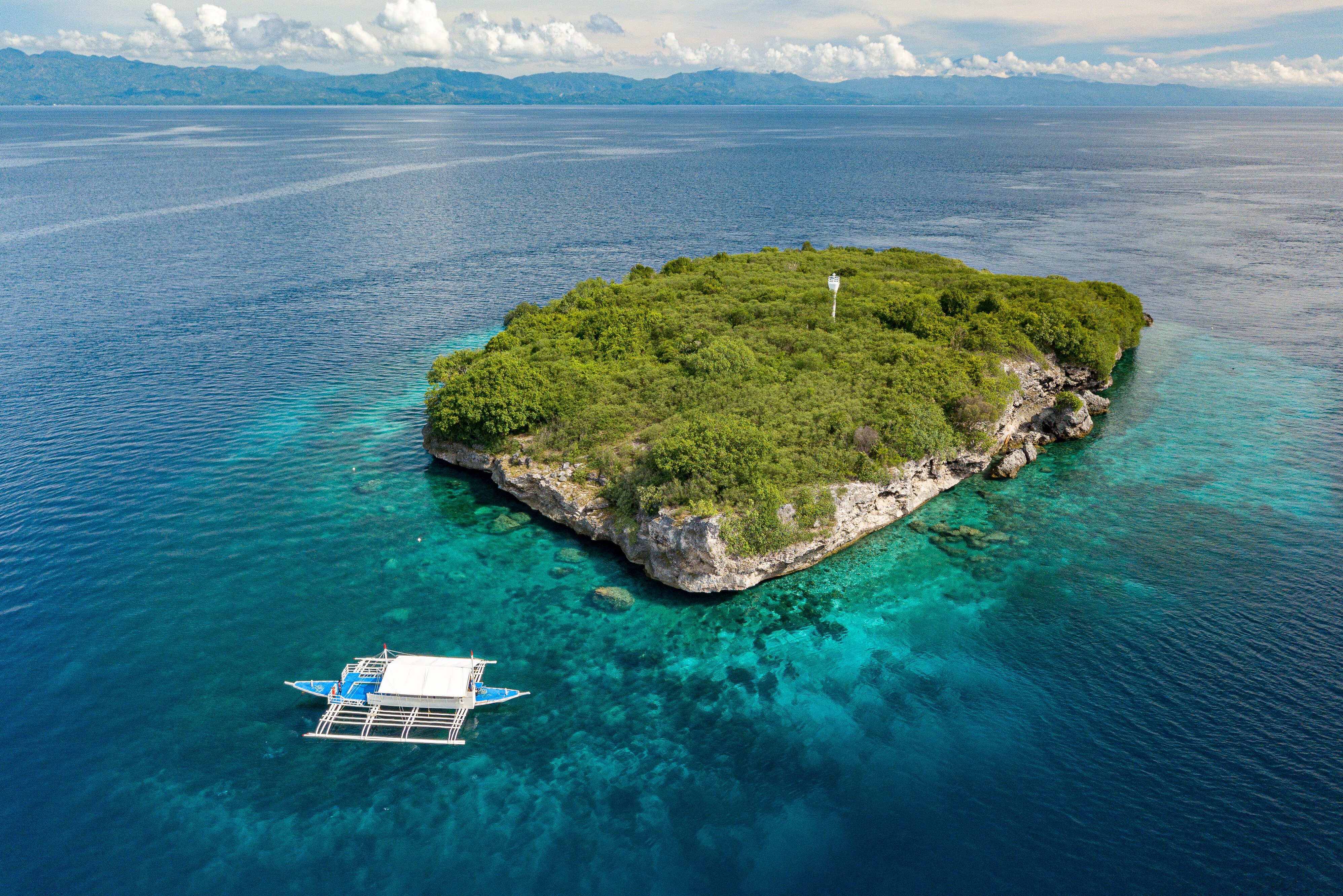 Pescador eiland bij Moalboal