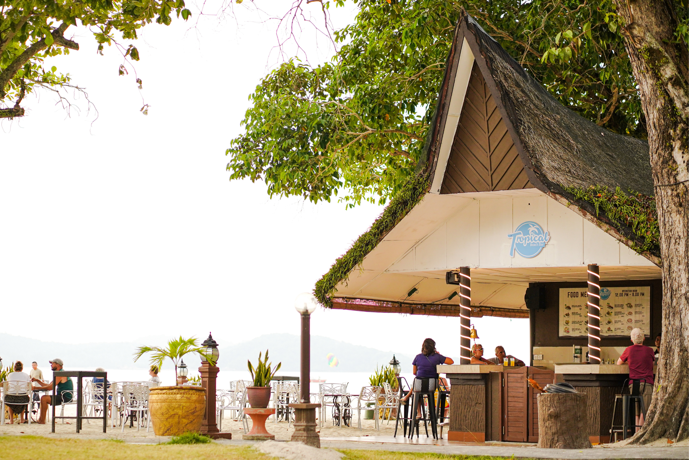 Maleisie Langkawi Holiday Villa Beach Resort Beach Bar