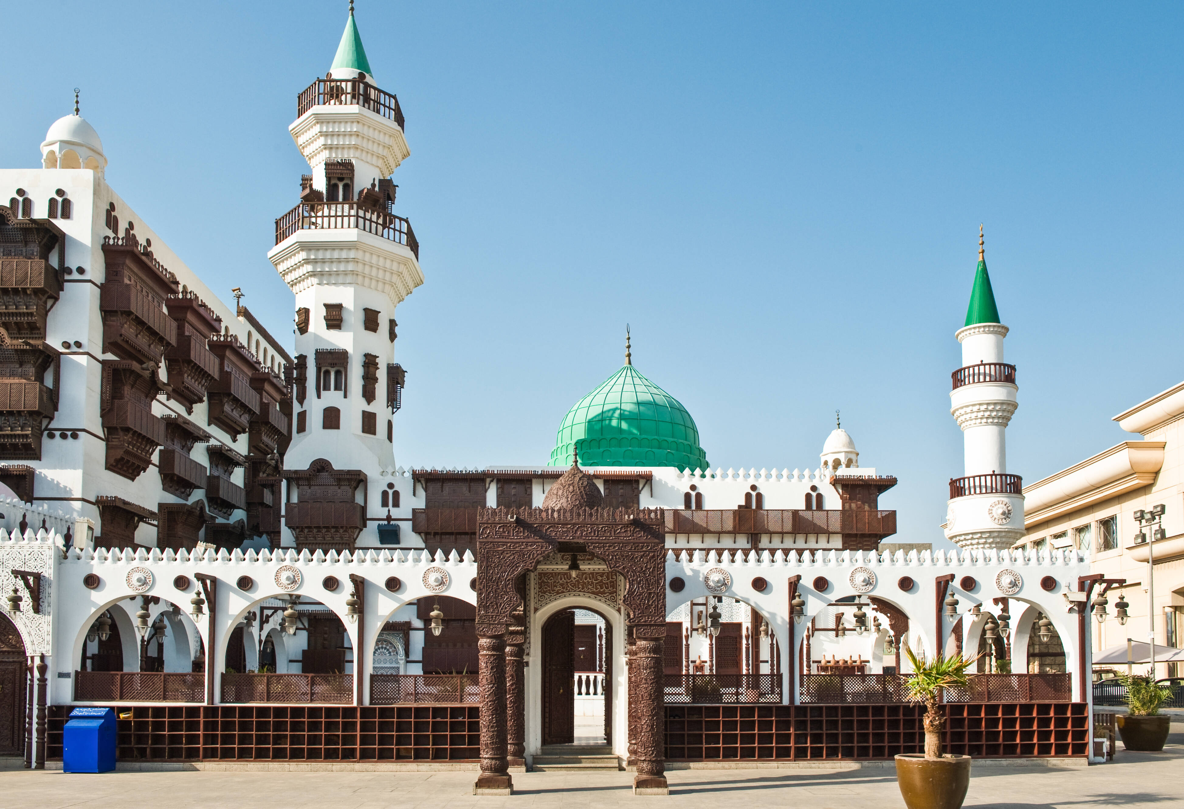 Moskee in Jeddah Saoedi-Arabië