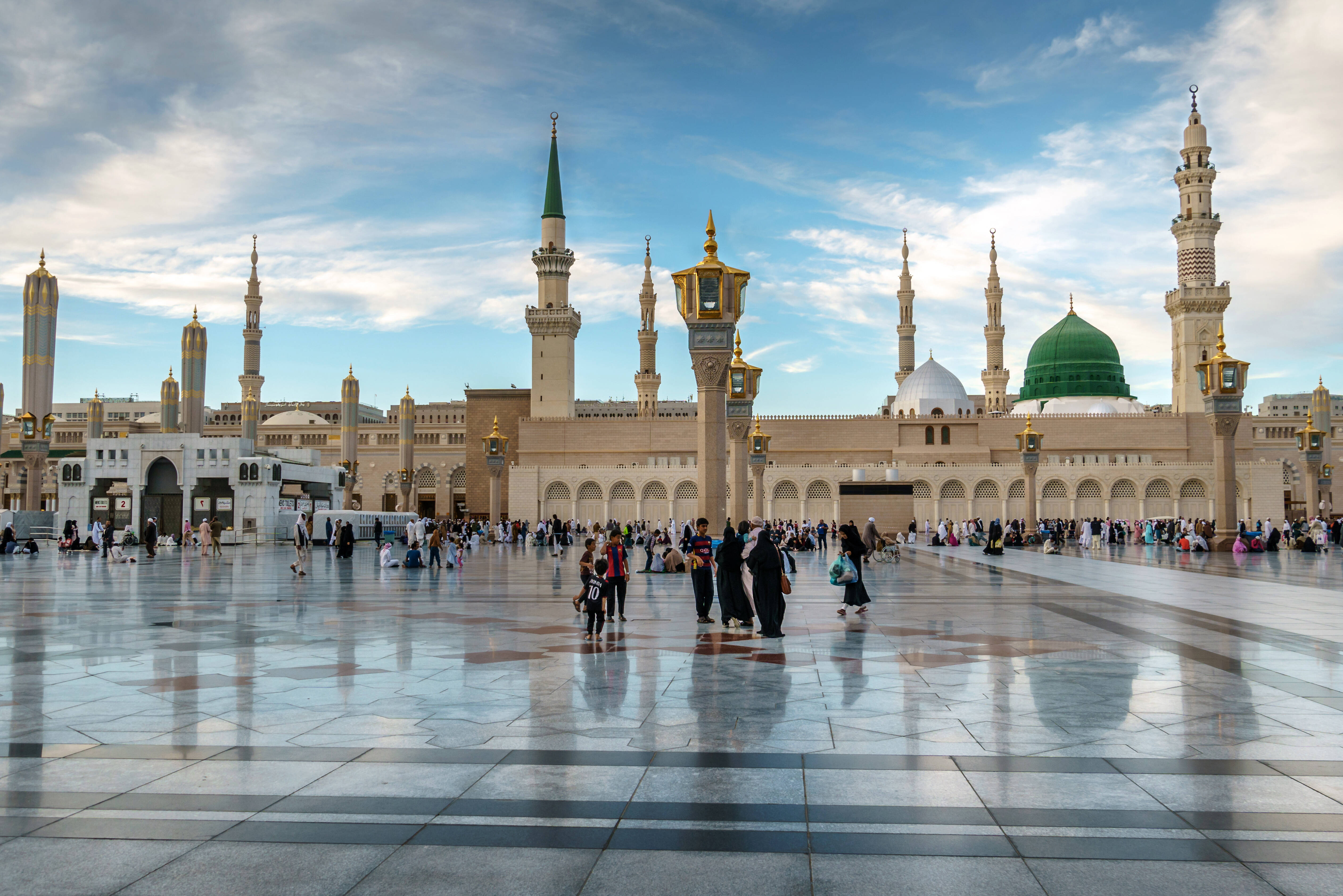 Nabawi Moskee Medina Saoedi-Arabië