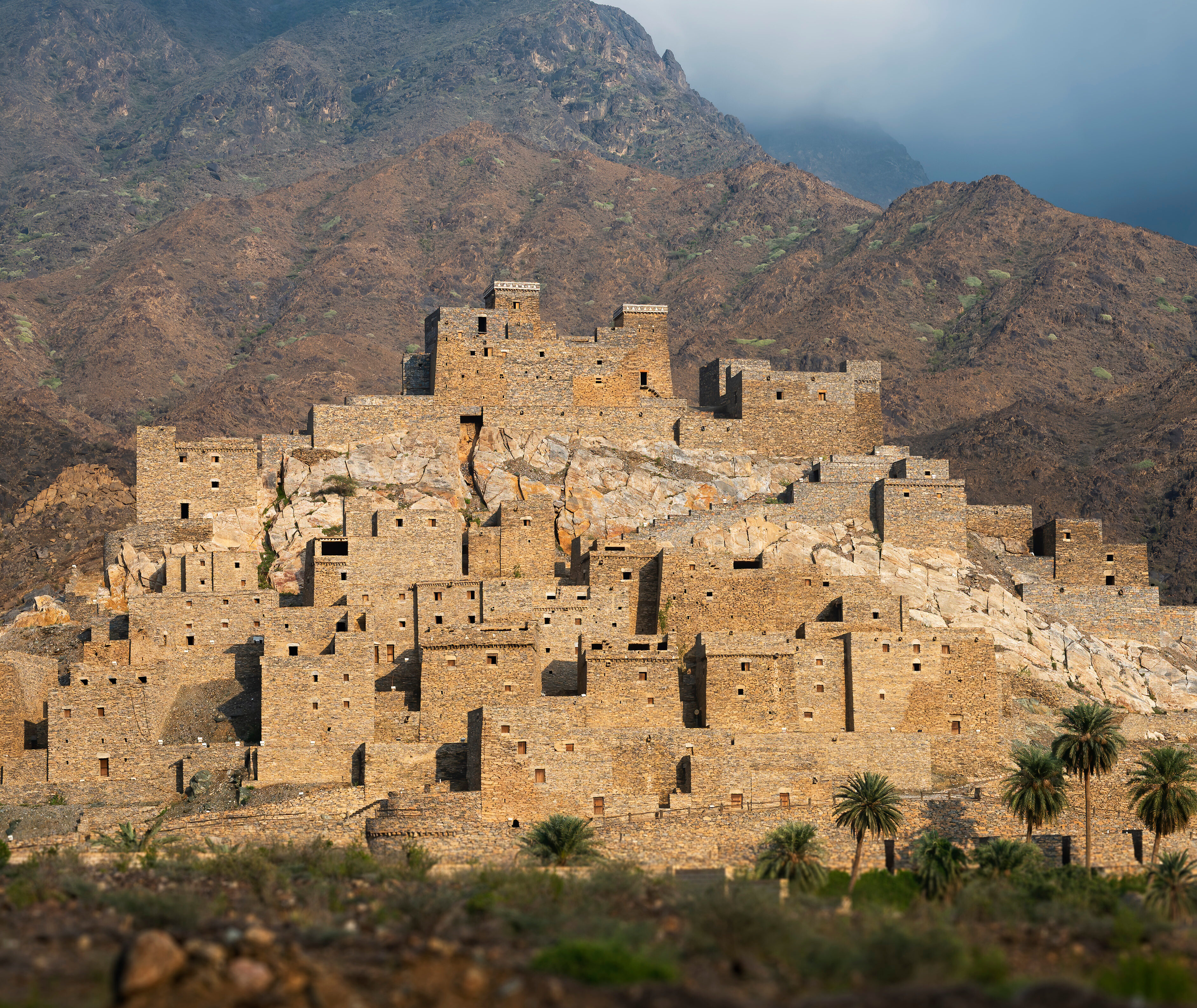 Saoedi-Arabie-Thee-Ain-Historisch-Dorp