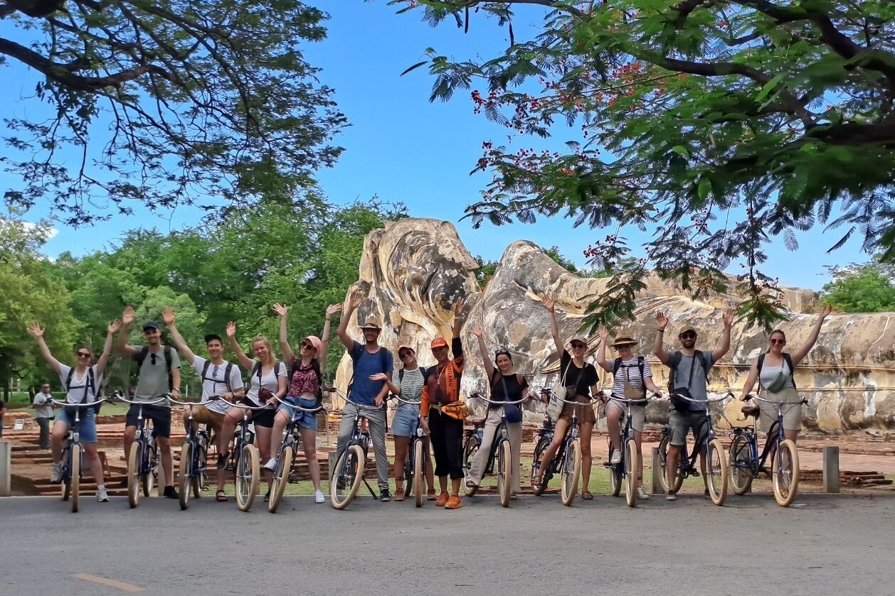 Samen met de gids op pad