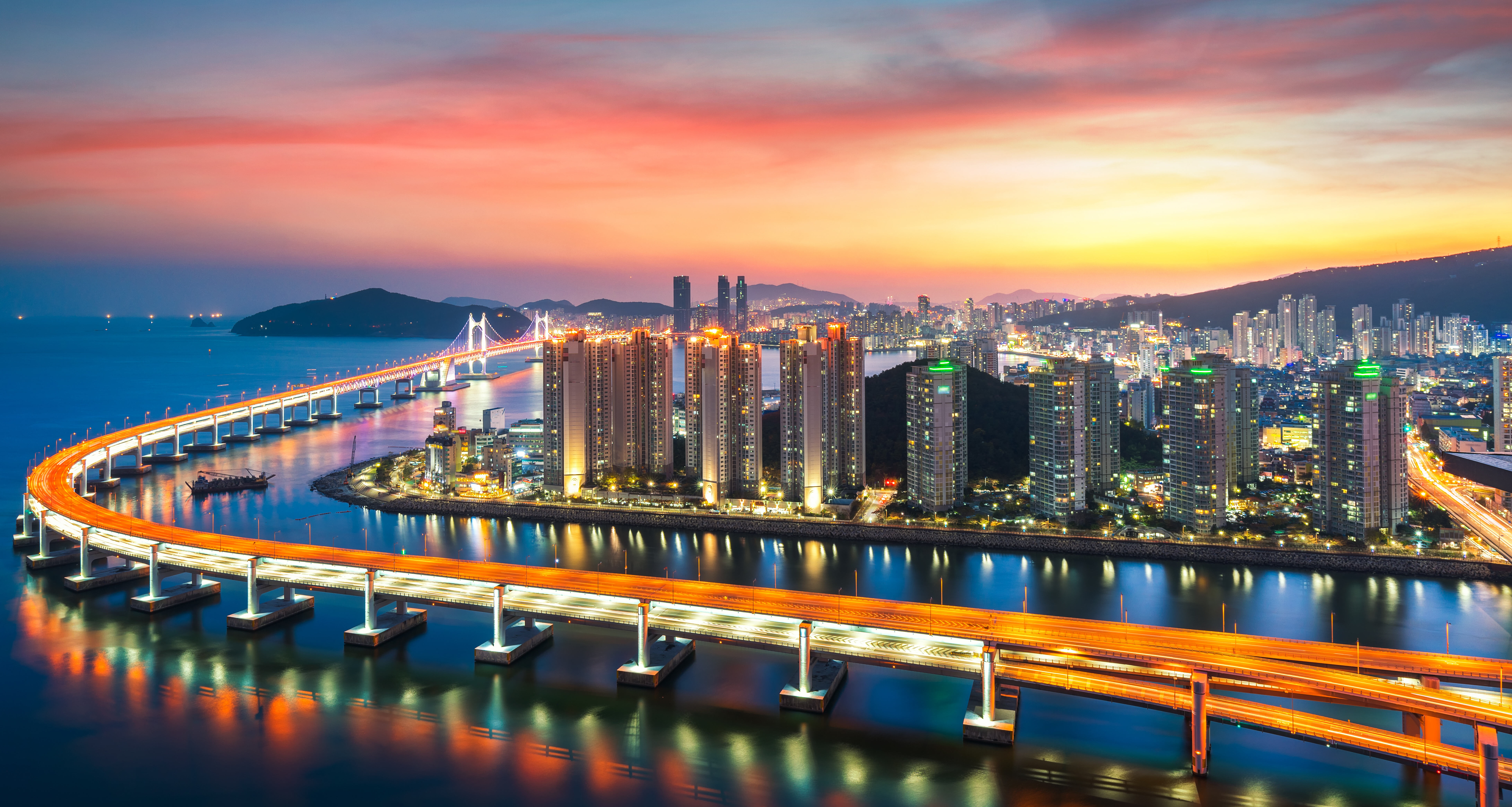 Zuid-Korea-Busan-Gwangan-brug-