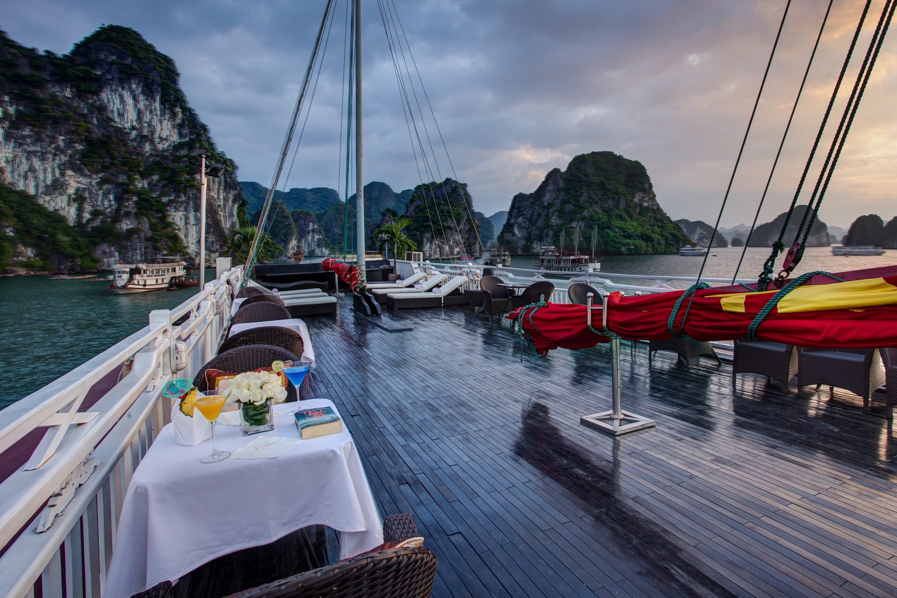 Dek om te zonnen Syrena Cruise