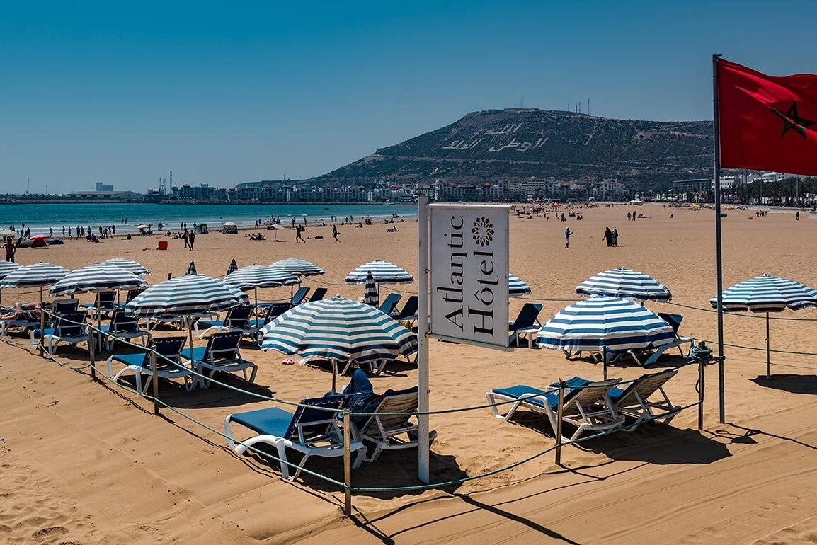 Marokko Agadir Atlantis Hotel Strand