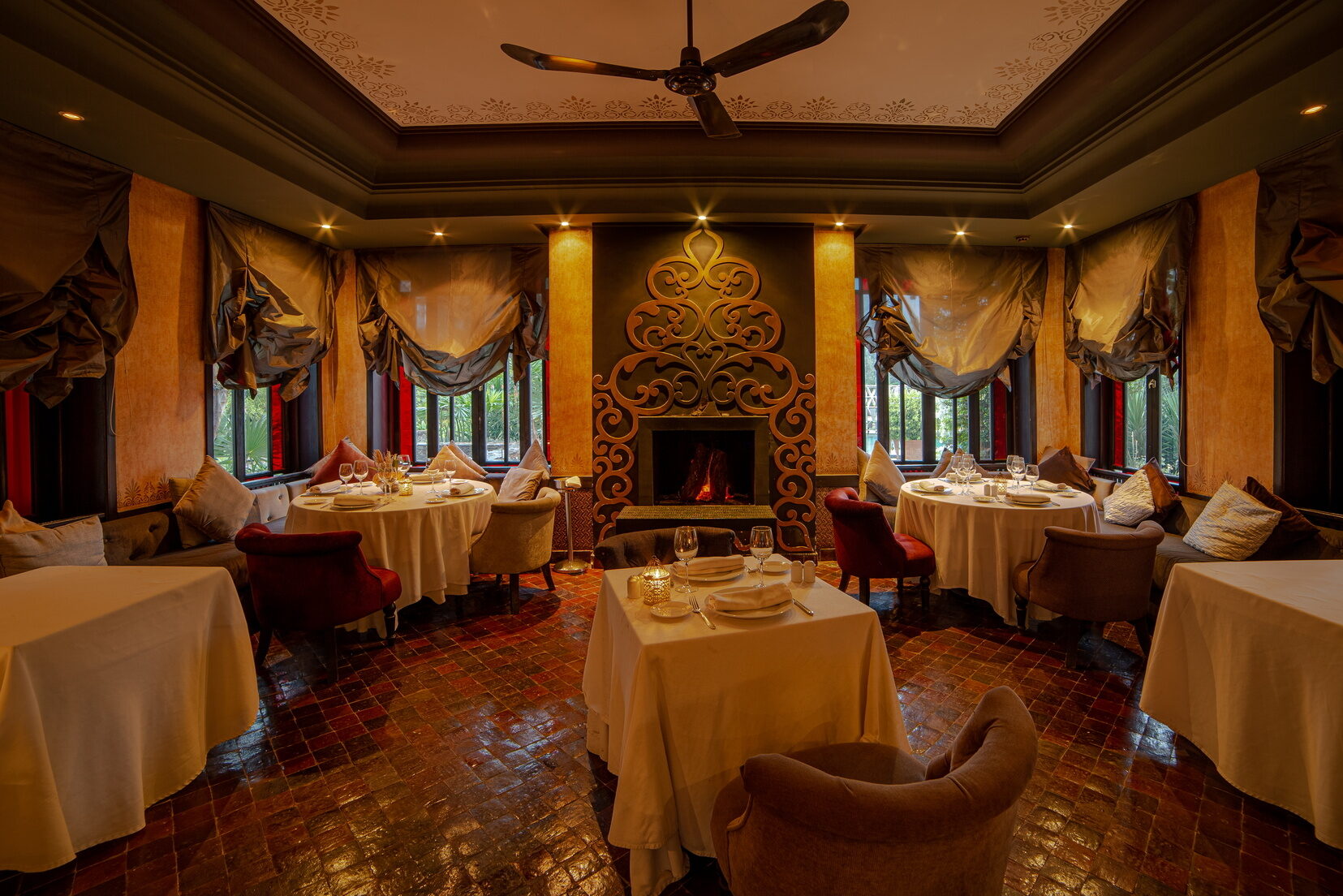 Marokko Agadir Riad Villa Blanche Restaurant