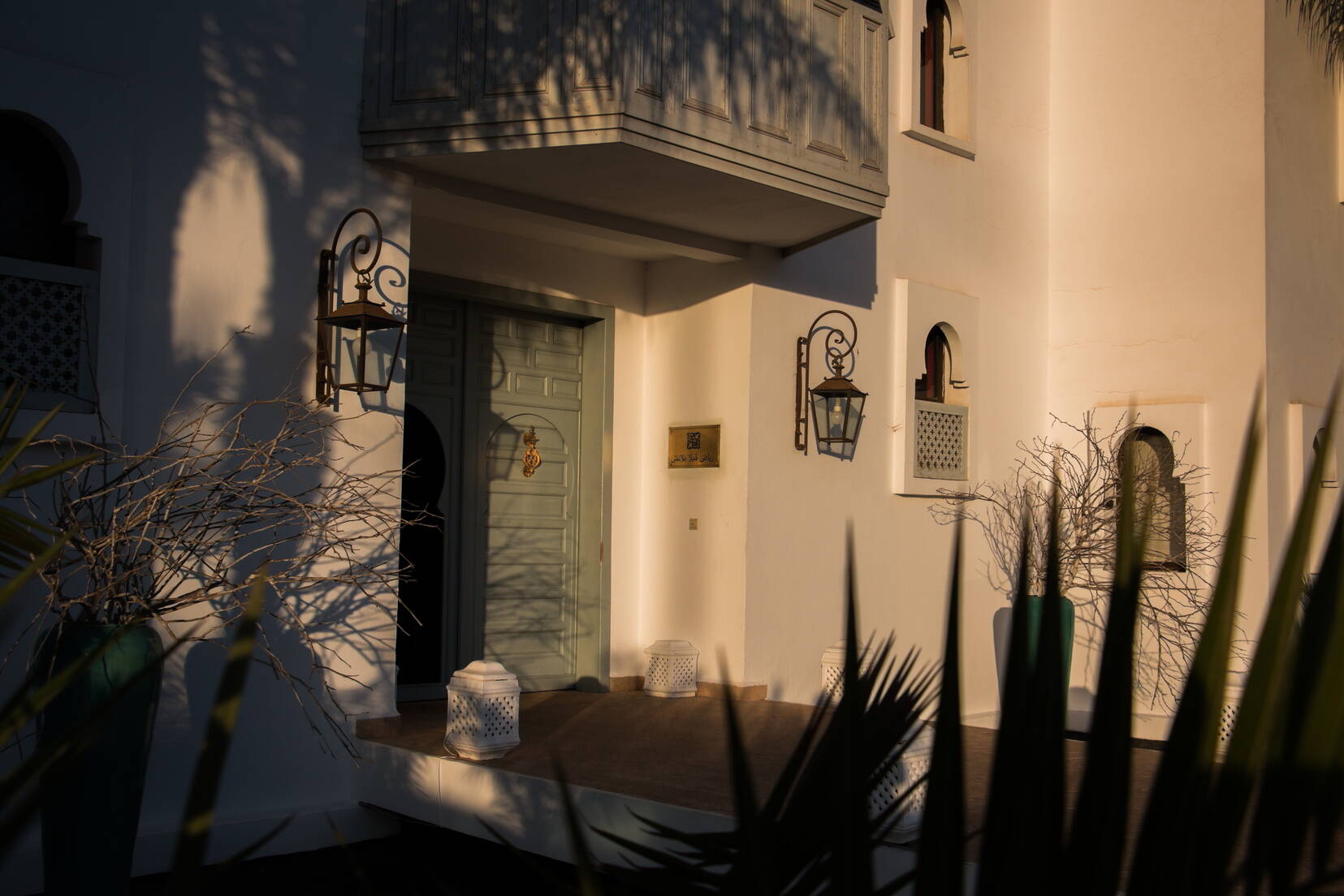 Marokko Agadir Riad Villa Blanche Entree