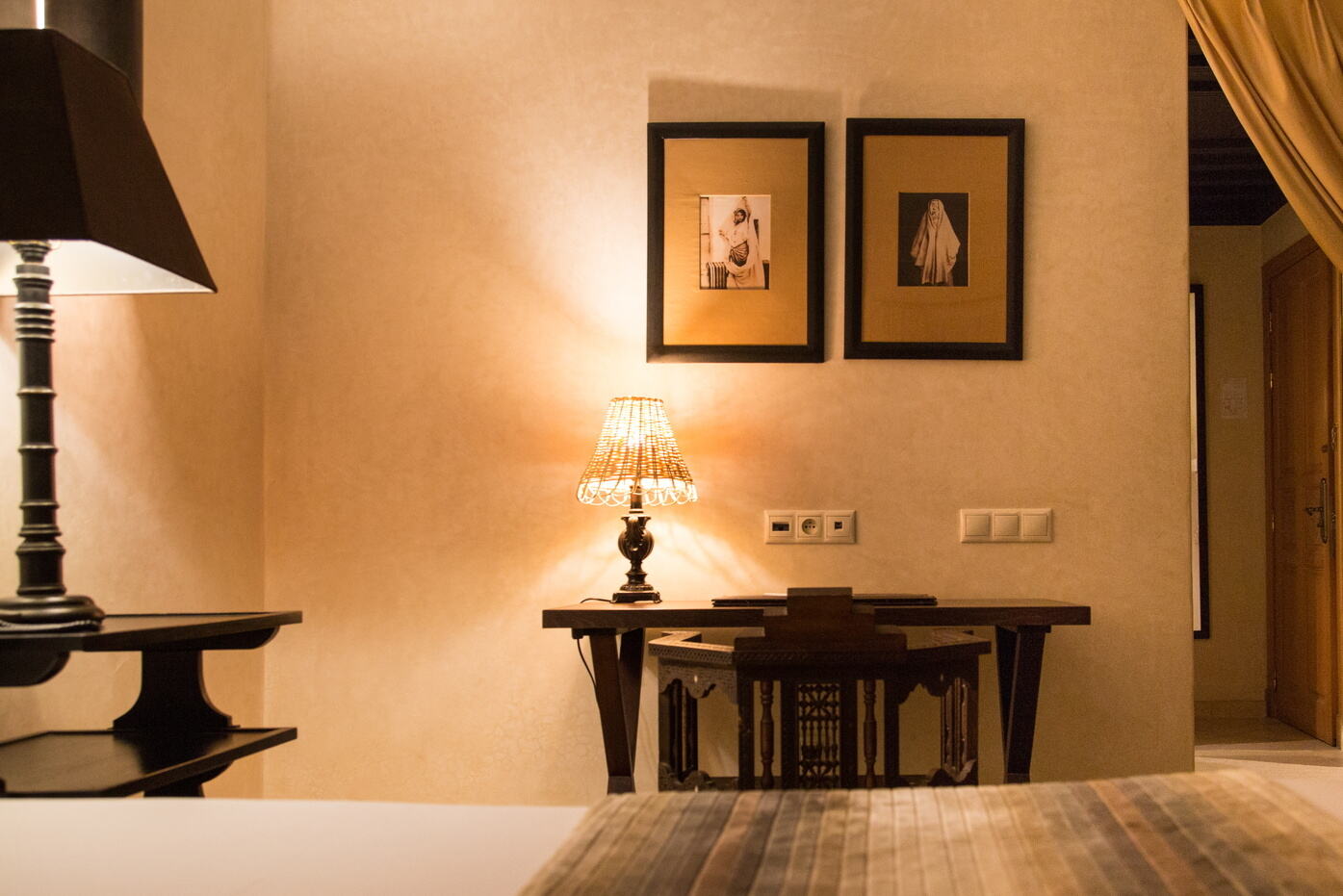 Marokko Agadir Riad Villa Blanche Kamer Details