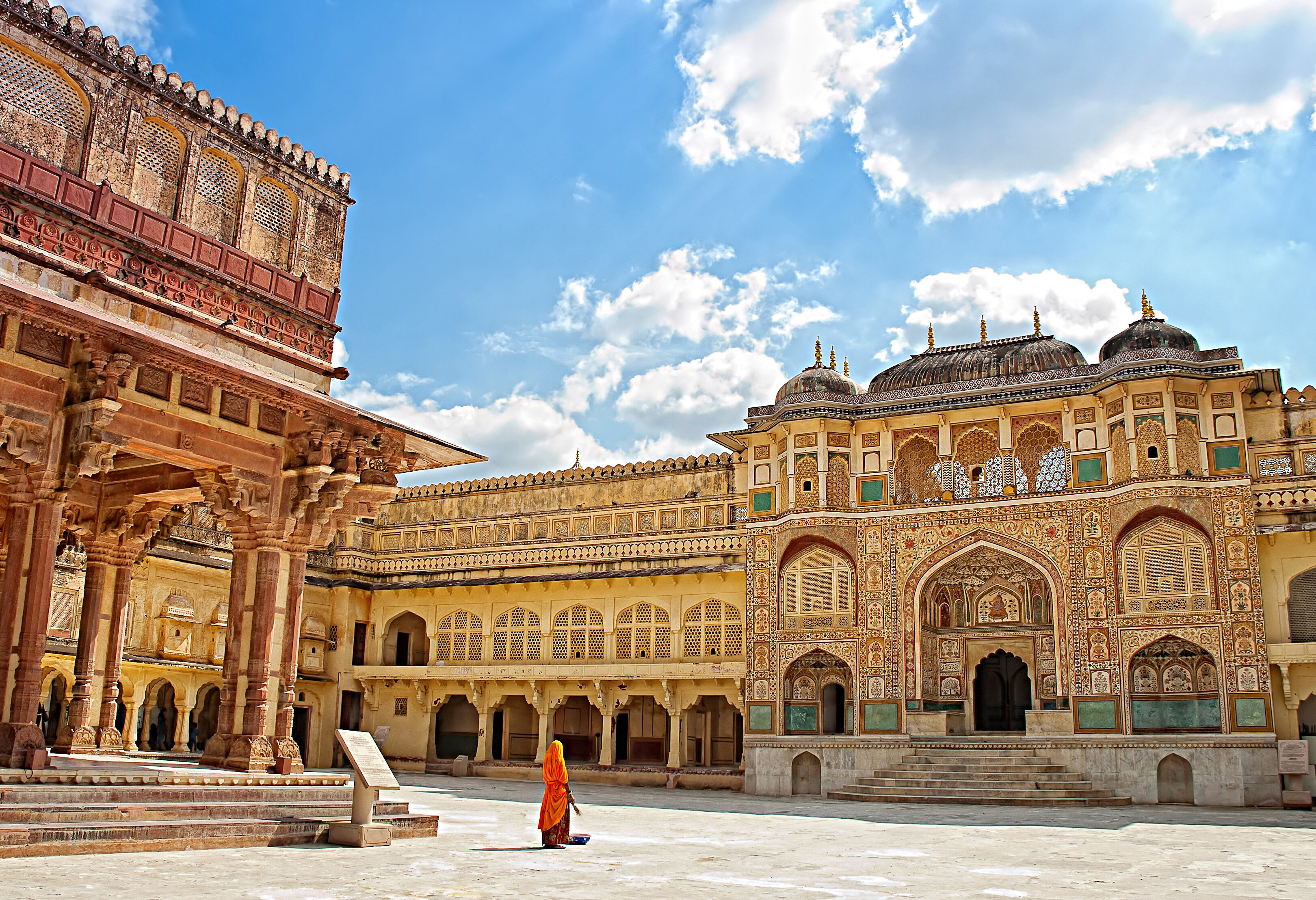 Amber Fort nabij Jaipur